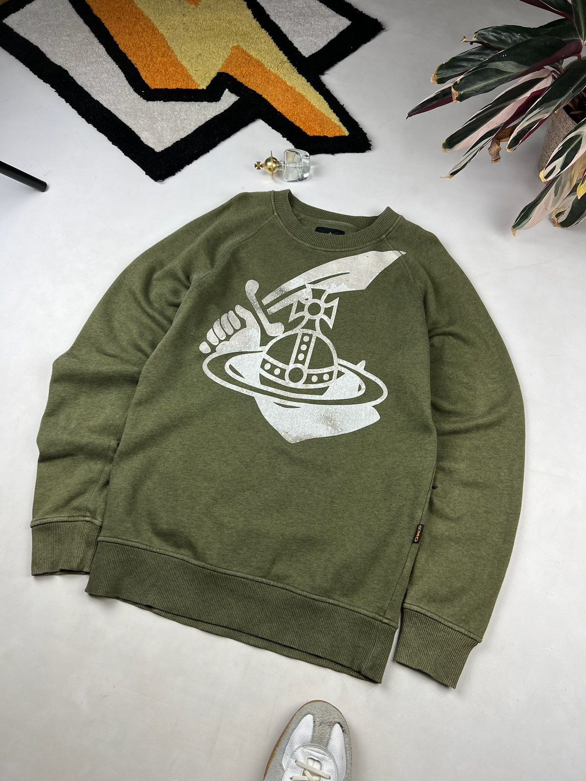 Vivienne Westwood Man Hoodie with Rib Stains 23AW LONDON