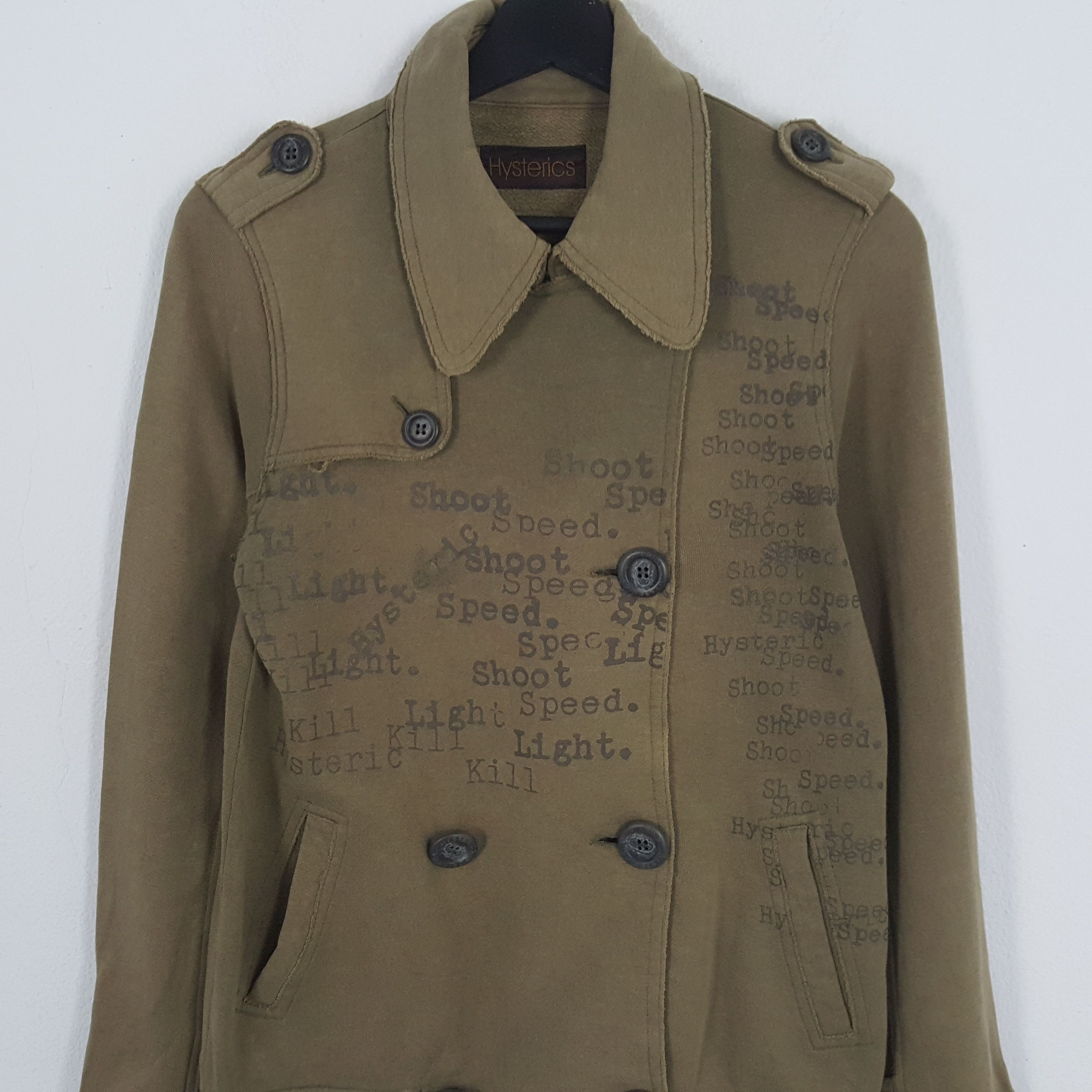 Hysteric Glamour × Japanese Brand × Vintage HYSTERIC GLAMOUR Japanese Brand Custom Art Jacket Size US XS / EU 42 / 0 - 4 Thumbnail