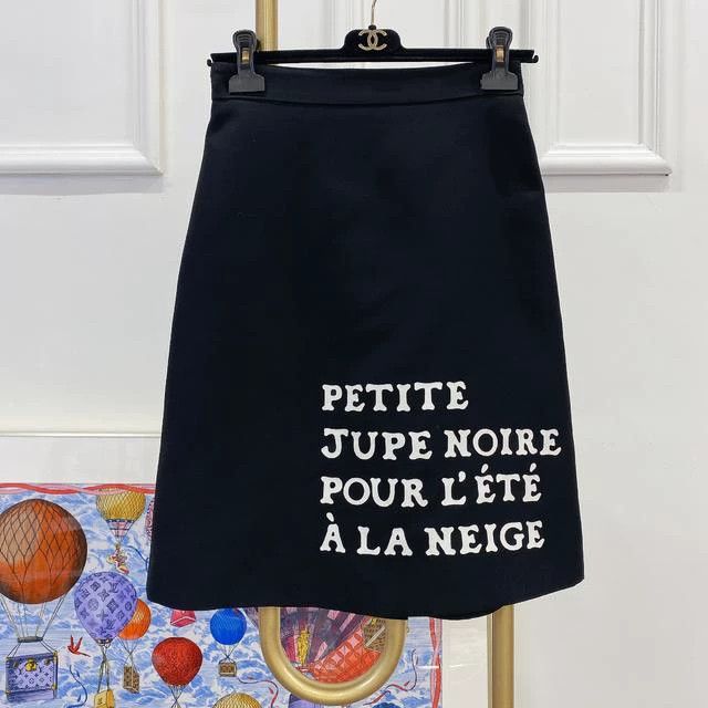 Gucci Gucci Letter-printed skirt Size 25" / US 0 / IT 36 - 1 Thumbnail