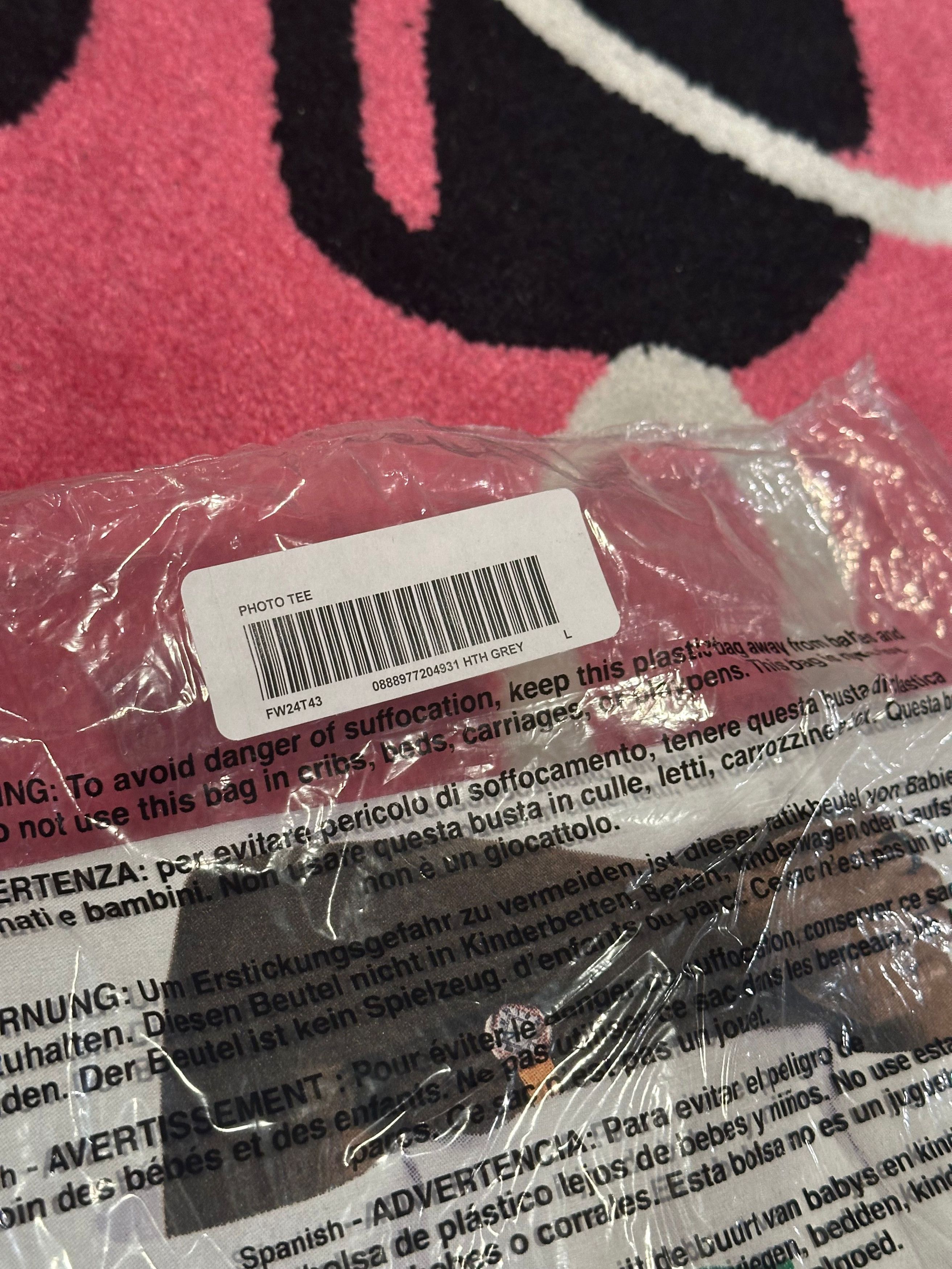Supreme Supreme Tyler The Creator Tee Heather Grey Size US L / EU 52-54 / 3 - 2 Thumbnail