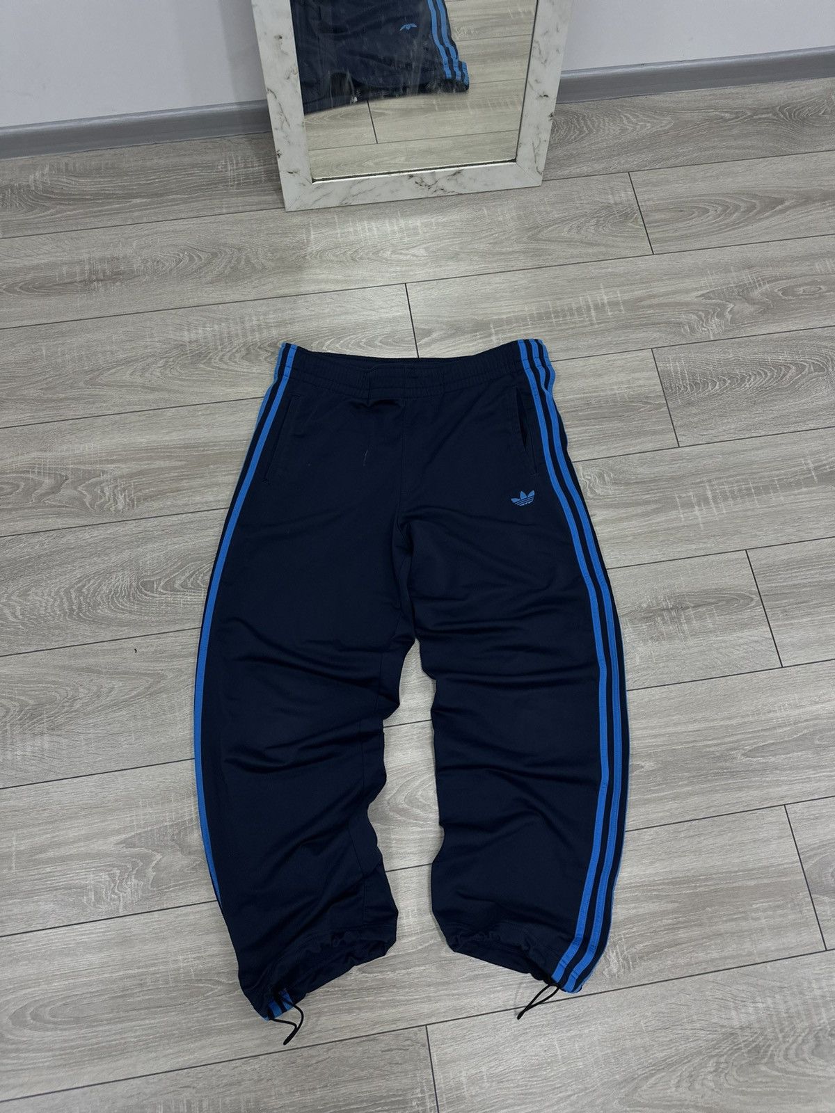 Adidas Adidas Vintage Baggy Stripped Balenciaga Style Sweatpants Size US 32 / EU 48 - 2 Thumbnail
