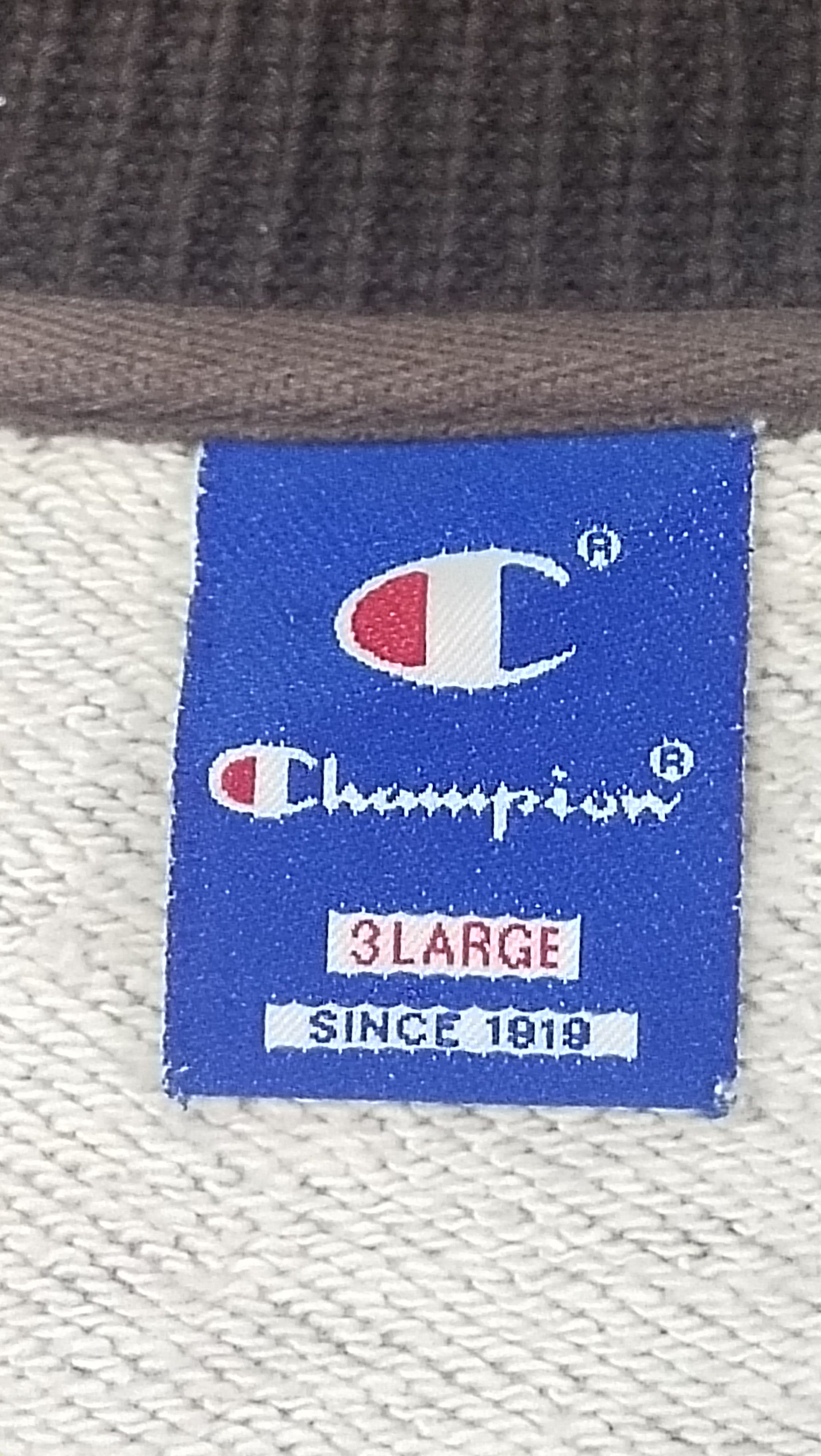 Champion × Vintage 🔥 Vintage Champion Brown Zip Up Sweater Size US XL / EU 56 / 4 - 5 Thumbnail