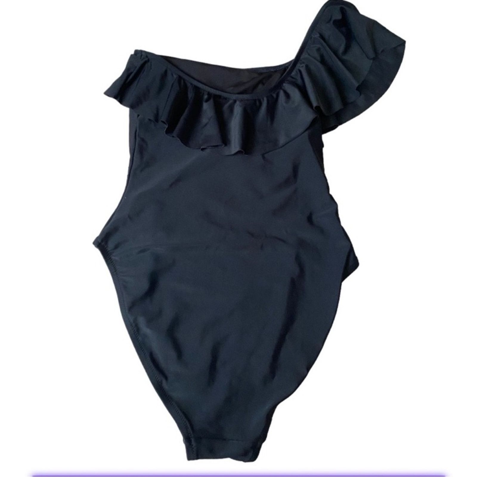 J.Crew J.Crew One Shoulder Swim Suit Black Size S Size ONE SIZE - 4 Thumbnail