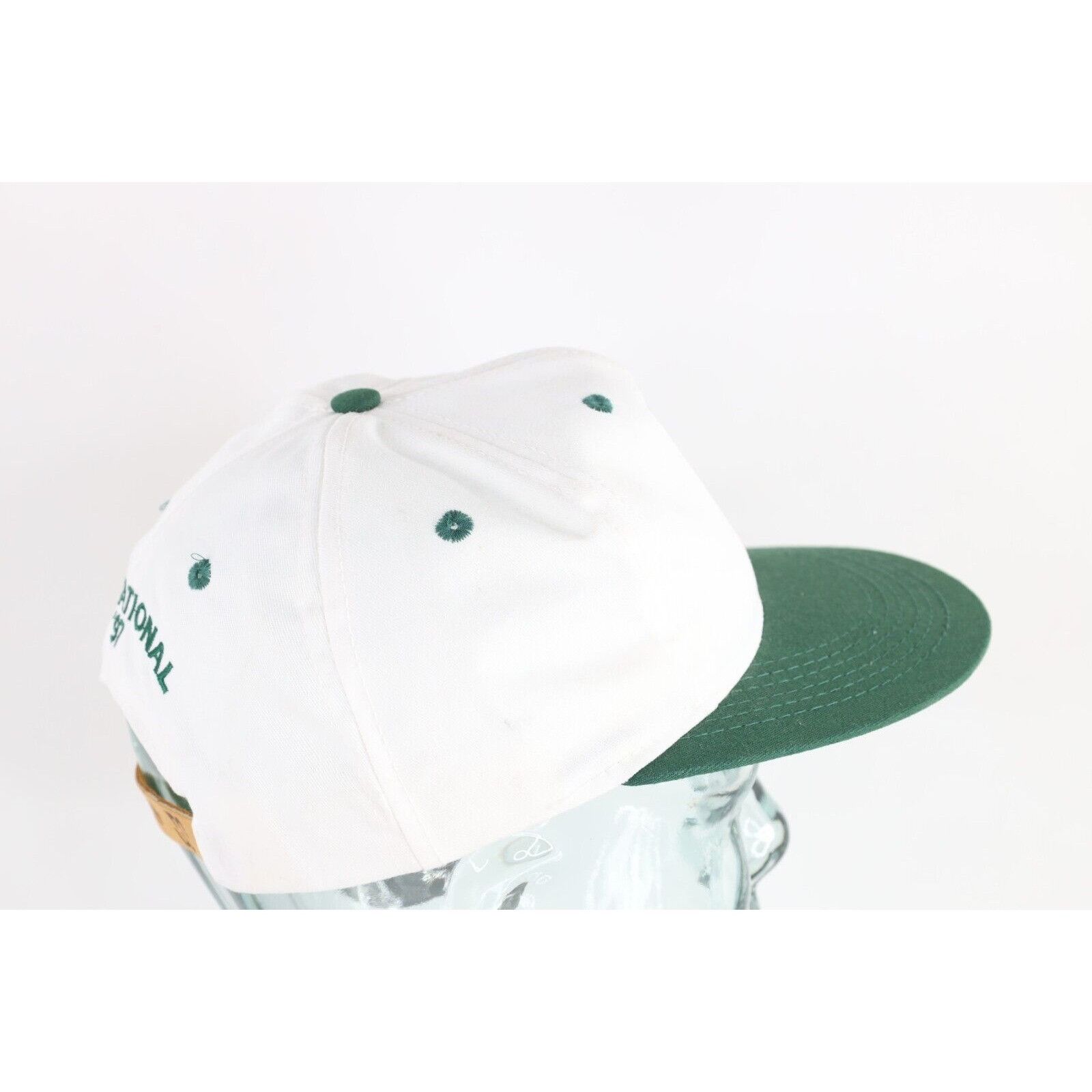 Vintage Deadstock Vintage 90s Green Coat Invitational Golf Hat