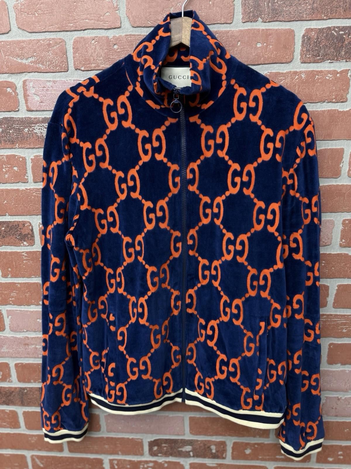 Gucci GUCCI GG Print Monogram Chenille Sweater Large $1850 Retail Size US L / EU 52-54 / 3 - 2 Thumbnail