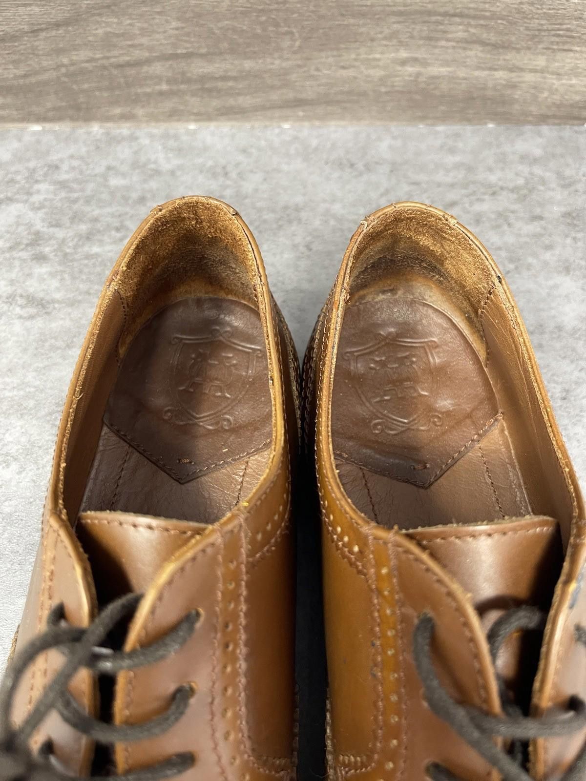 Massimo Dutti Massimo Dutti Shoes Size 39 (Mens 7) Brown Leather Wing Tip Size US 7 / EU 40 - 9 Thumbnail