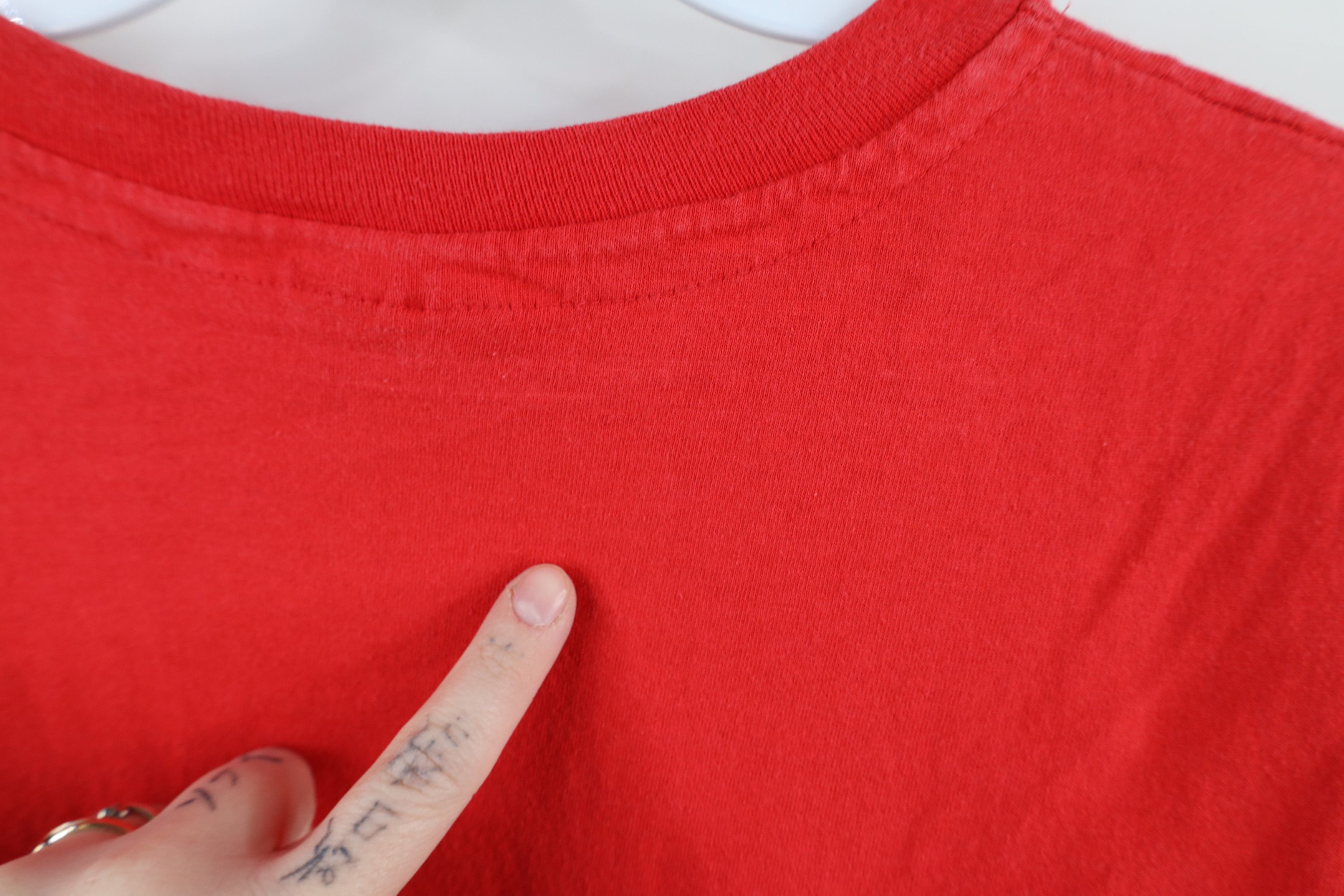Vintage Vintage 90s Streetwear Hawaii Surfing T-Shirt Red USA Size M / US 6-8 / IT 42-44 - 10 Thumbnail