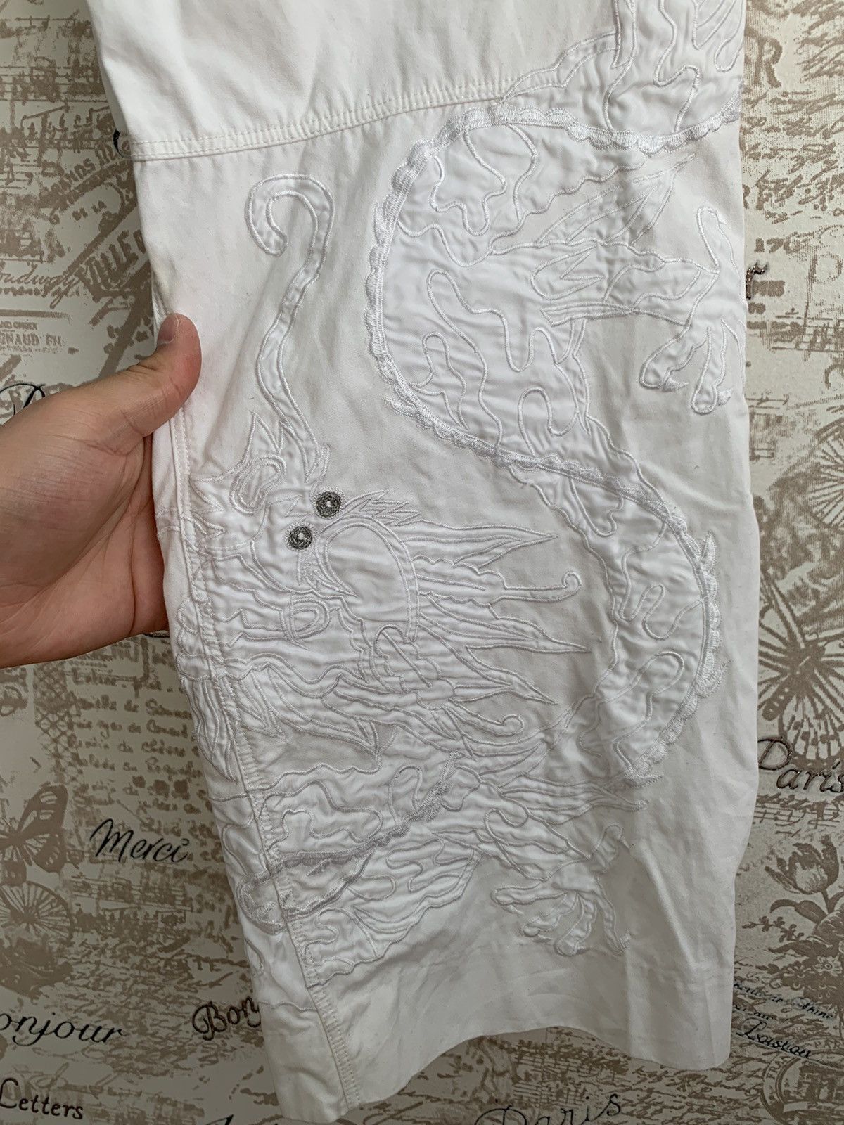 Maharishi womens maharishi pants with dragon embroidery Size 32" / US 10 / IT 46 - 11 Thumbnail