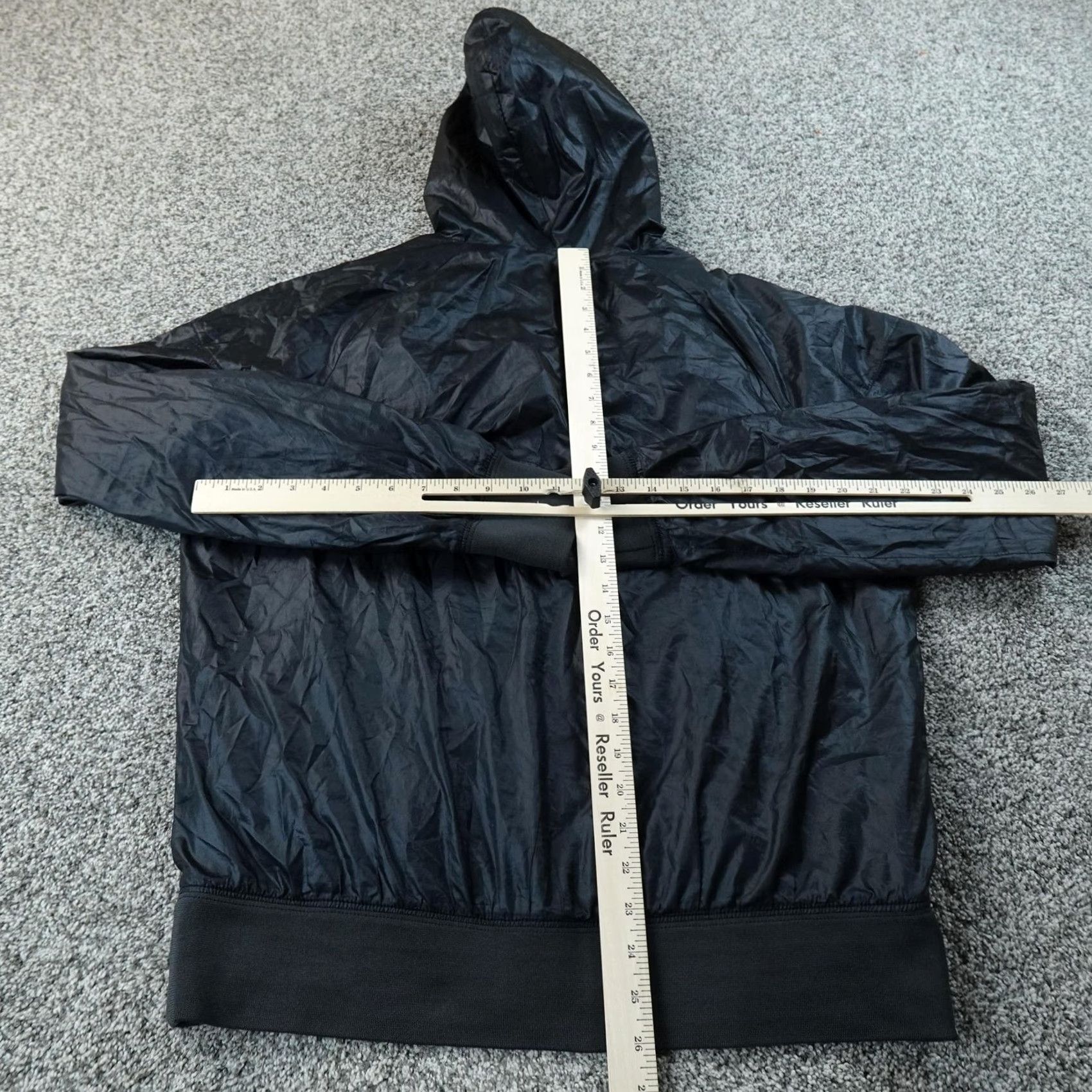 Nike Nike Jacket Mens L Black Sportswear Windrunner Hooded Full Zip Windbreaker Jacket Size US L / EU 52-54 / 3 - 6 Thumbnail