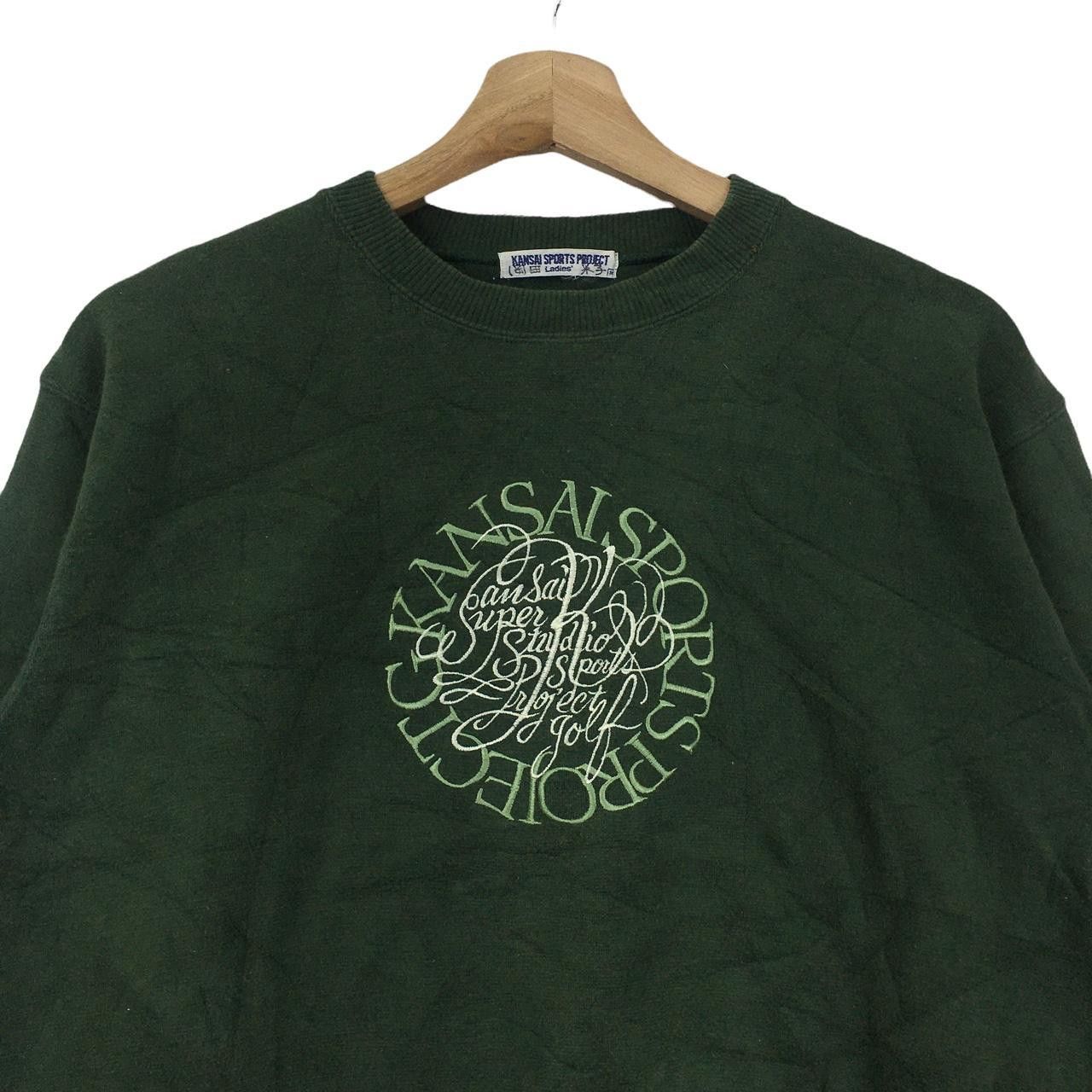 Kansai Yamamoto Vtg 90’ KANSAI YAMAMOTO JAPAN Sports Project Sweatshirt Size M / US 6-8 / IT 42-44 - 2 Thumbnail