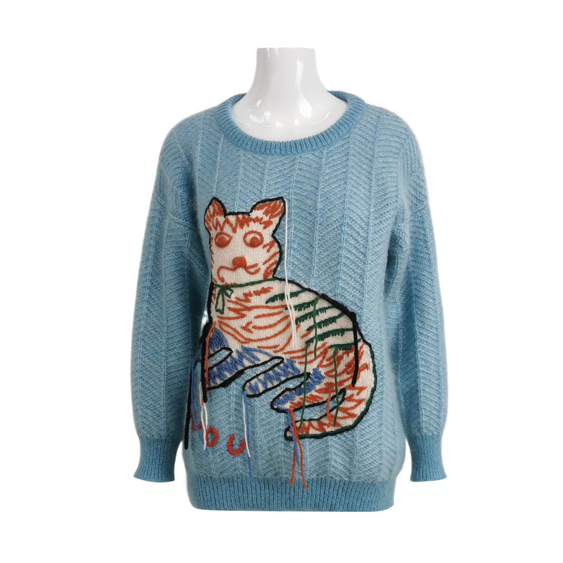 Gucci Gucci Cat Mohair Sweater Size XS Size US XS / EU 42 / 0 - 1 Thumbnail