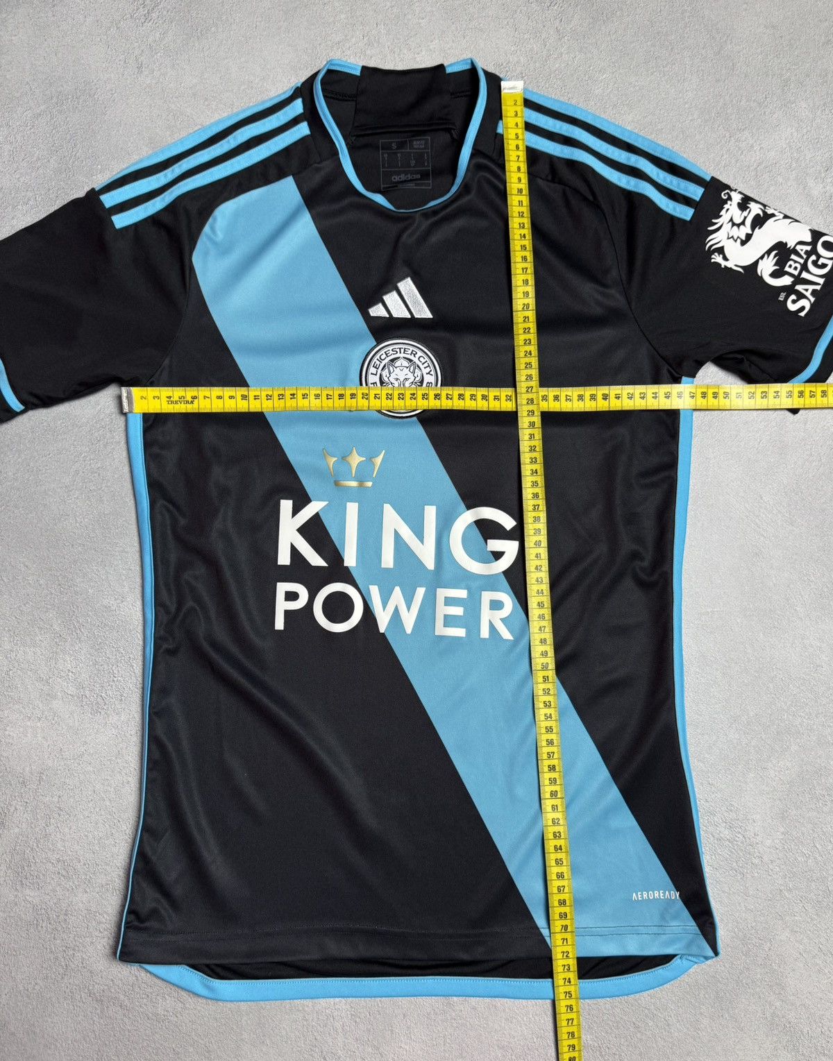 Adidas Leicester City 2023 2024 Away Football Soccer Jersey Adidas Size US S / EU 44-46 / 1 - 13 Thumbnail
