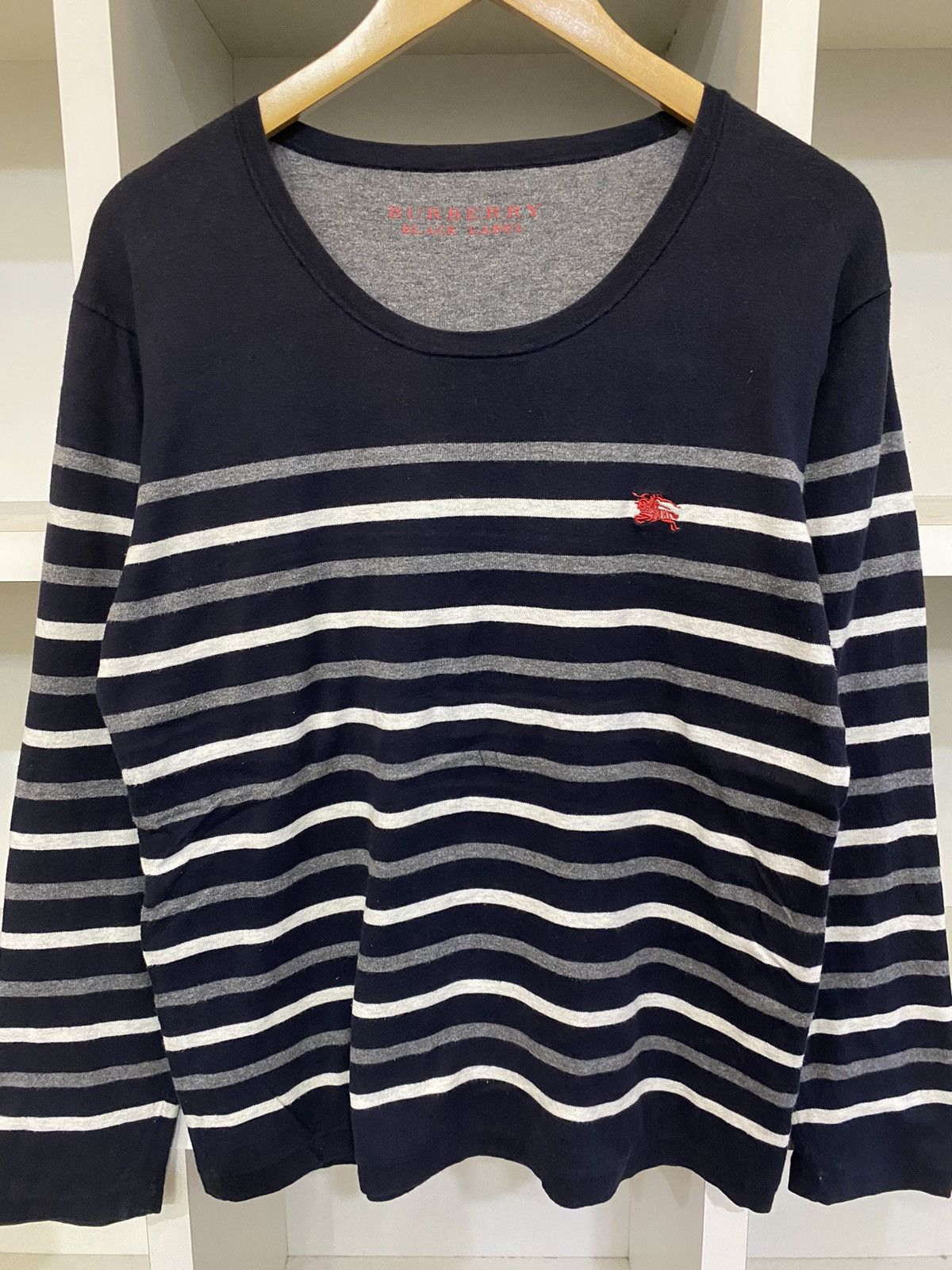 Burberry Burberry Black Label Stripe Sweatshirt Size M / US 6-8 / IT 42-44 - 2 Thumbnail