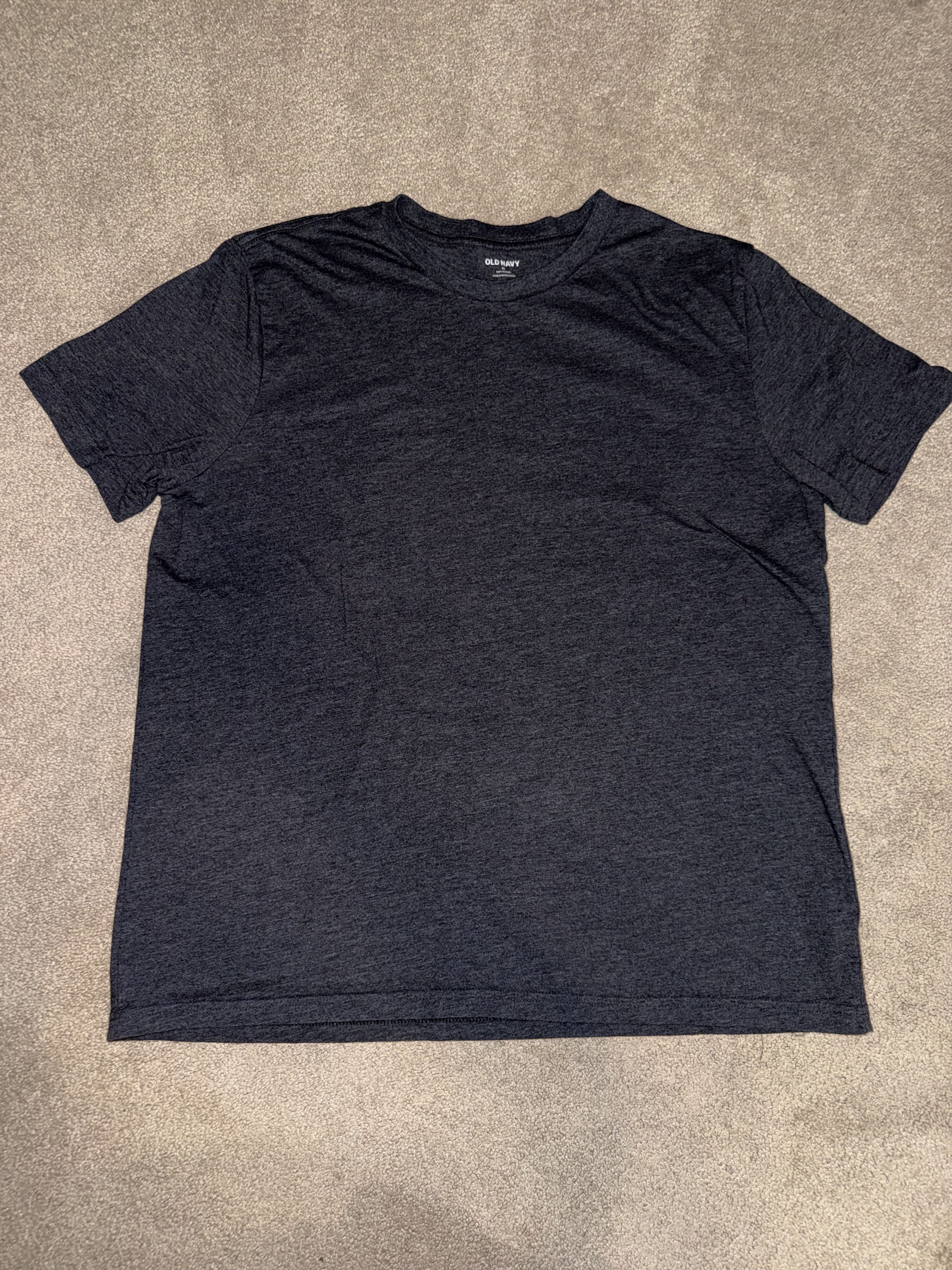 Old Navy Baggy Blank Black Tee Breathable Old Navy Size US XL / EU 56 / 4 - 1 Thumbnail