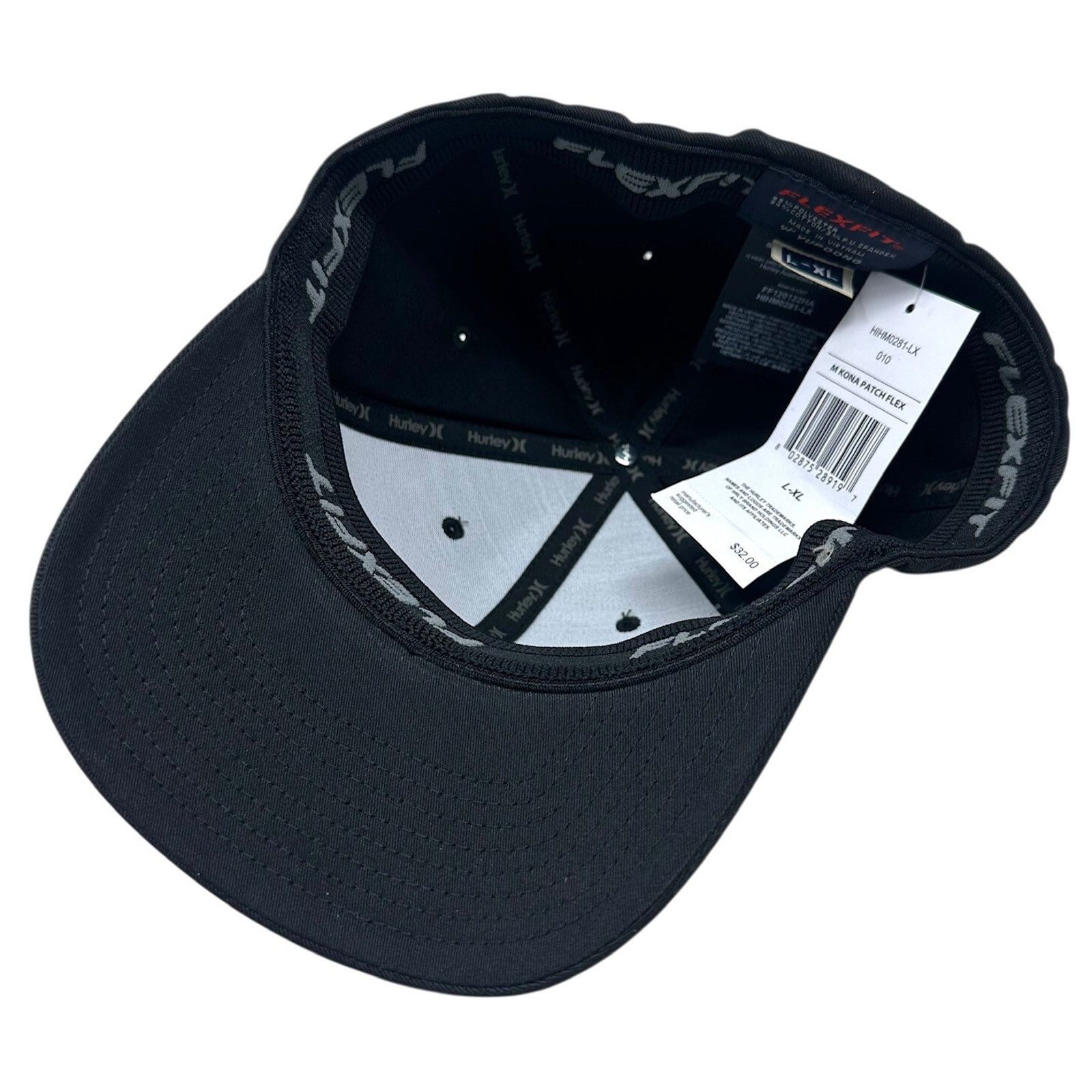 Hurley Hurley Men's Hat Kona Hawaii Patch Stretch Flex Fit Cap Size ONE SIZE - 4 Thumbnail