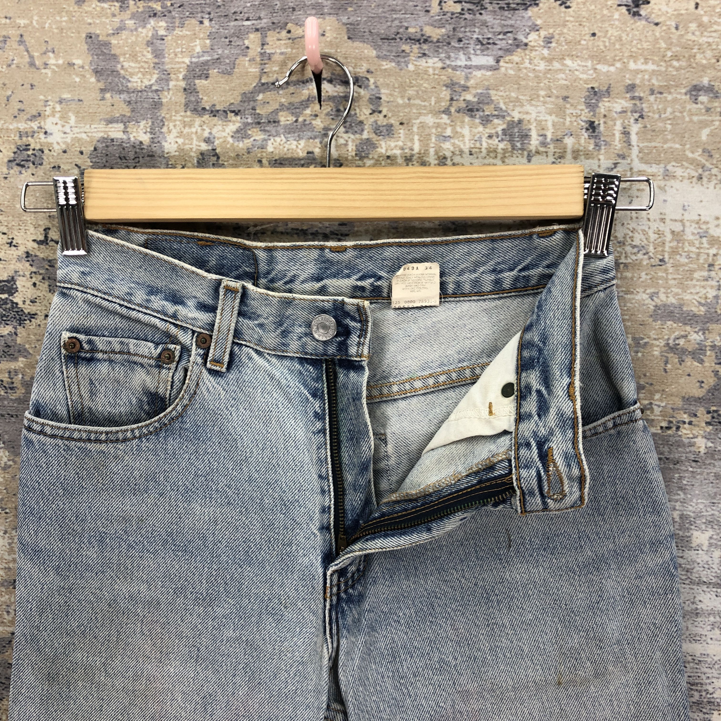 Levi's Vintage 90s Levis 550 Jeans Levi's Distressed Denim Size 24" / US 00 / IT 34 - 7 Thumbnail