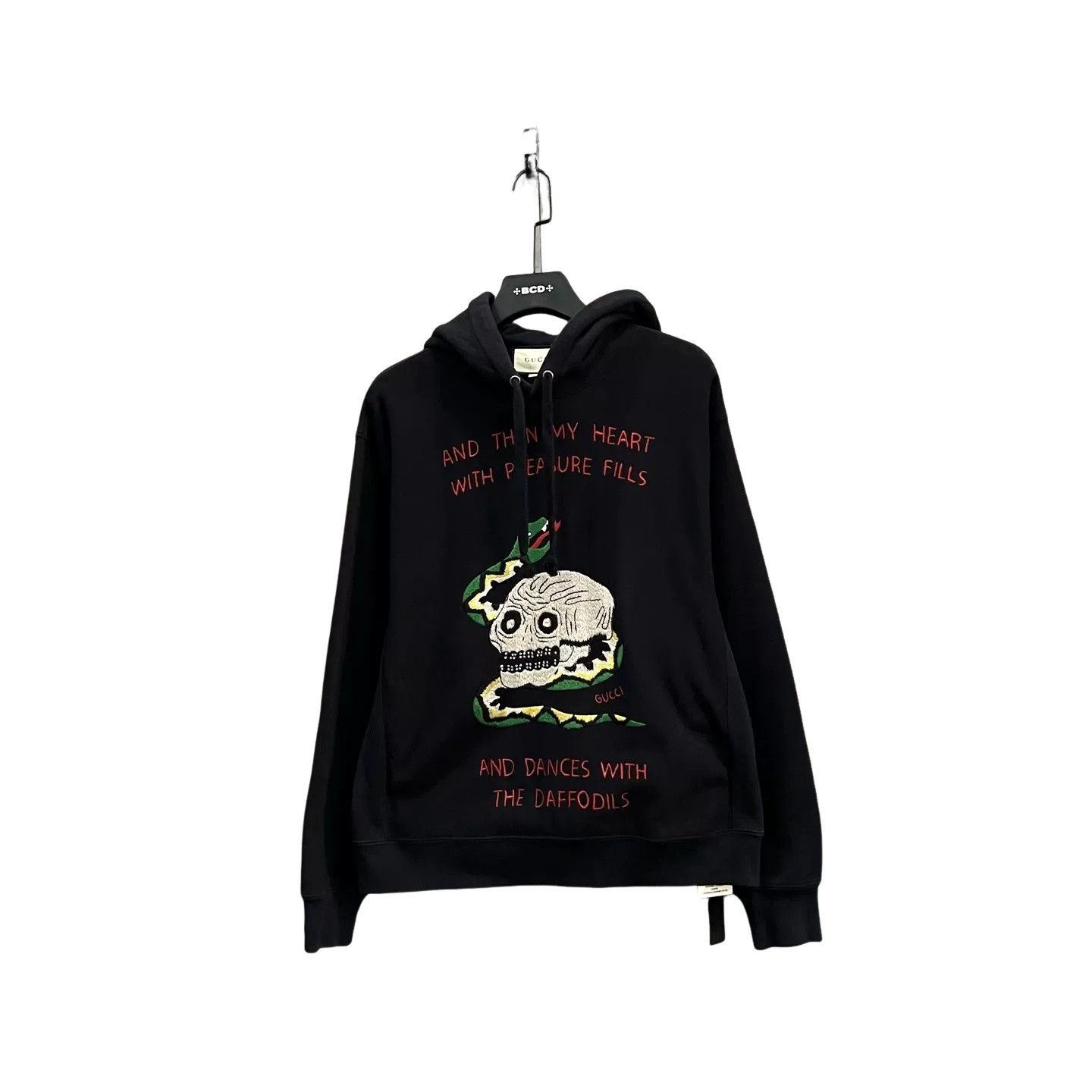 Gucci Gucci Skull Snake Embroidery Hoodie M Size US M / EU 48-50 / 2 - 1 Thumbnail