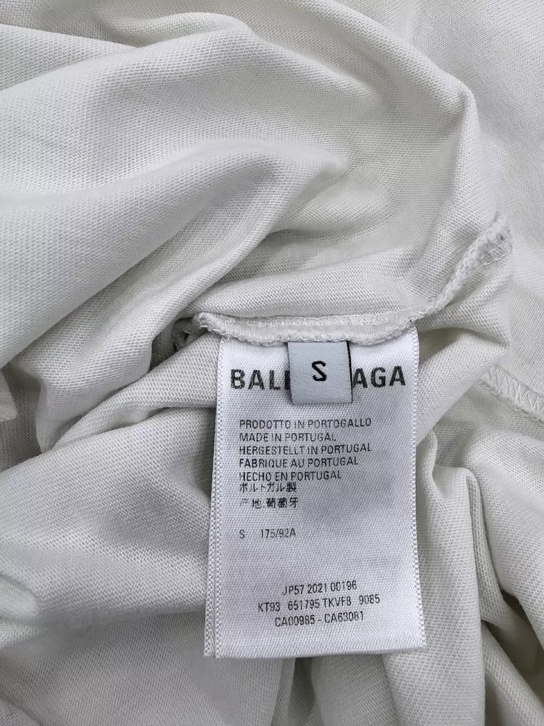 Balenciaga Balenciaga Eco-friendly cola short-sleeved shirt Size US S / EU 44-46 / 1 - 4 Thumbnail