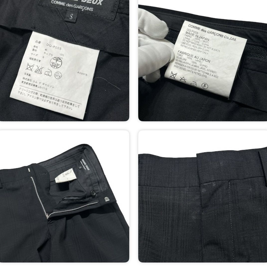 Comme des Garcons 552 Comme Des Garcons Homme Deux suit set up black archive Size 38R - 16 Thumbnail