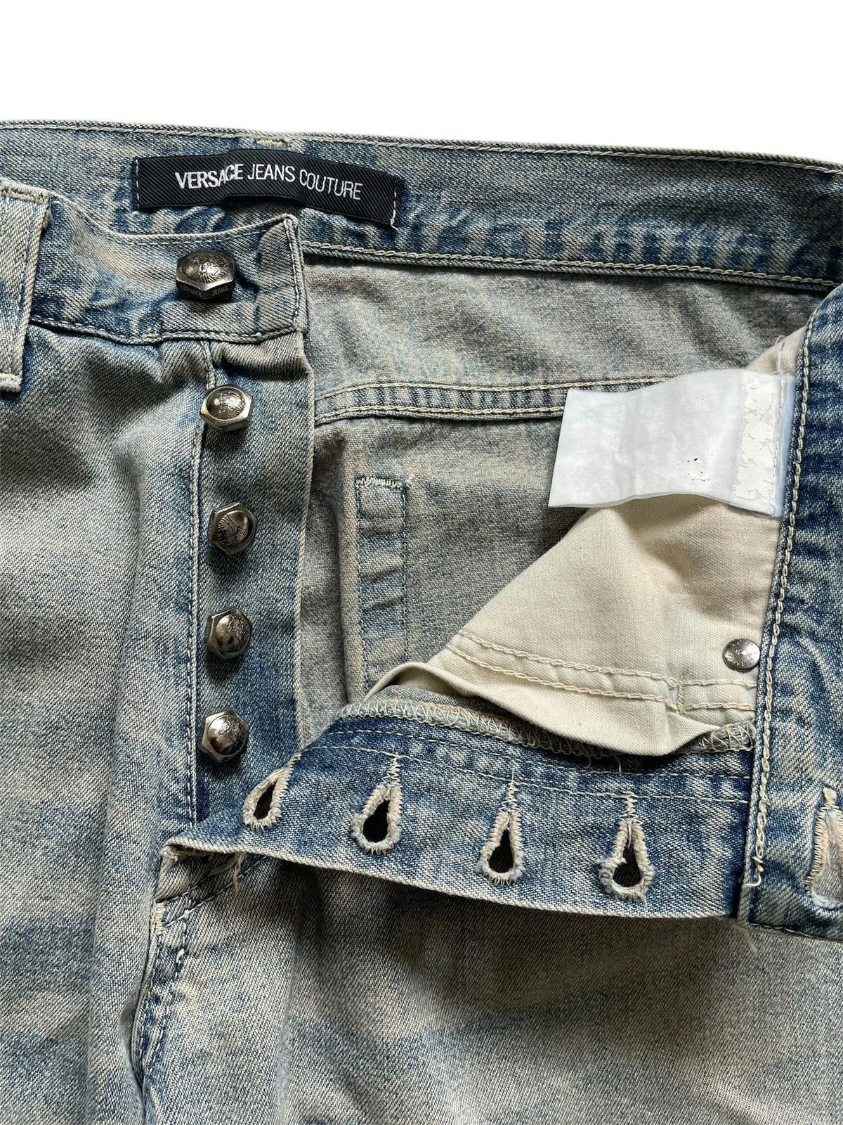 Versace × Versace Jeans Couture Rare Design Vintage Versace Jeans Couture Size US 30 / EU 46 - 7 Thumbnail