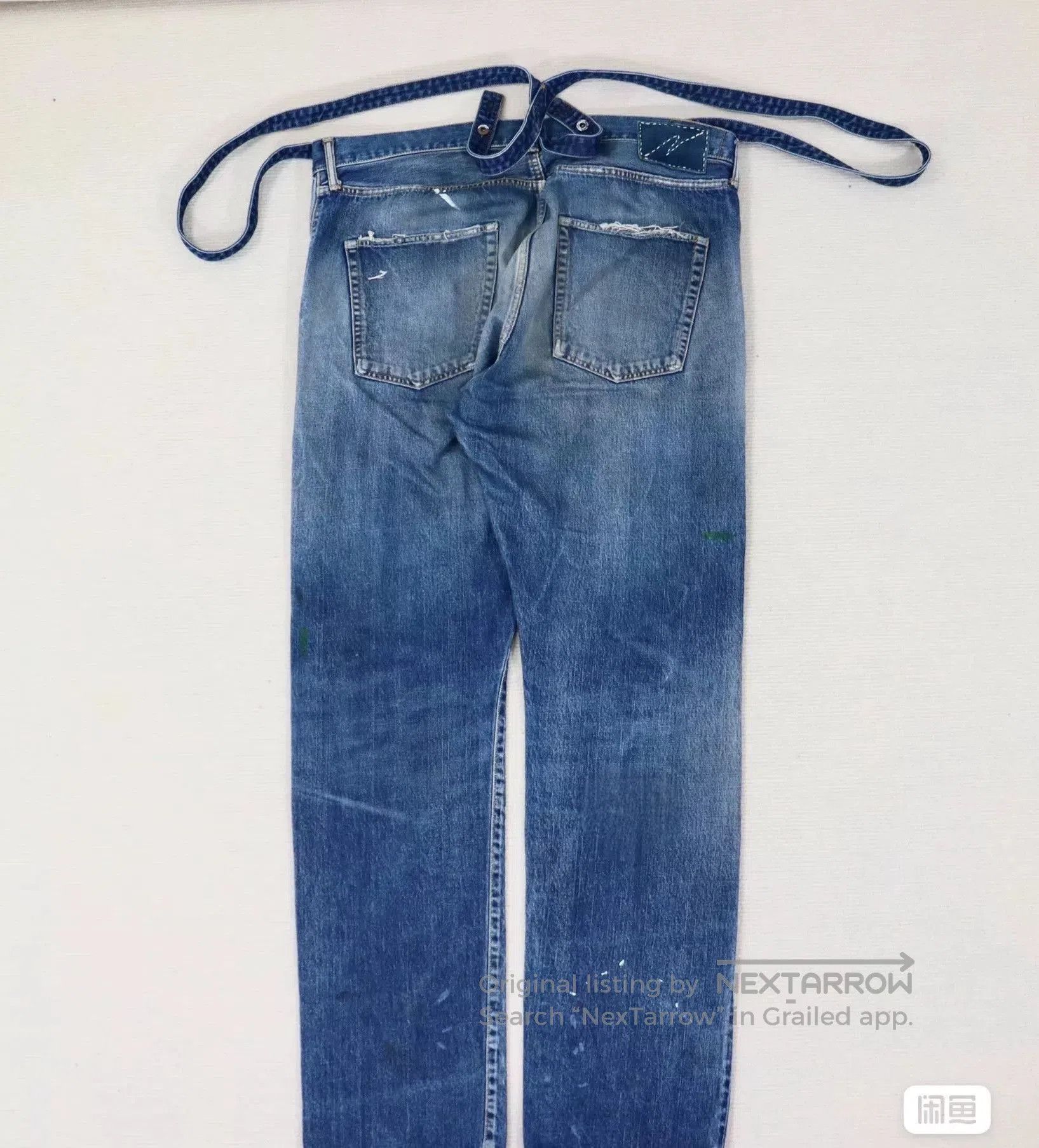 Visvim Visvim 19AW Travailler Braces Jeans. Size US 26 / EU 42 - 4 Thumbnail