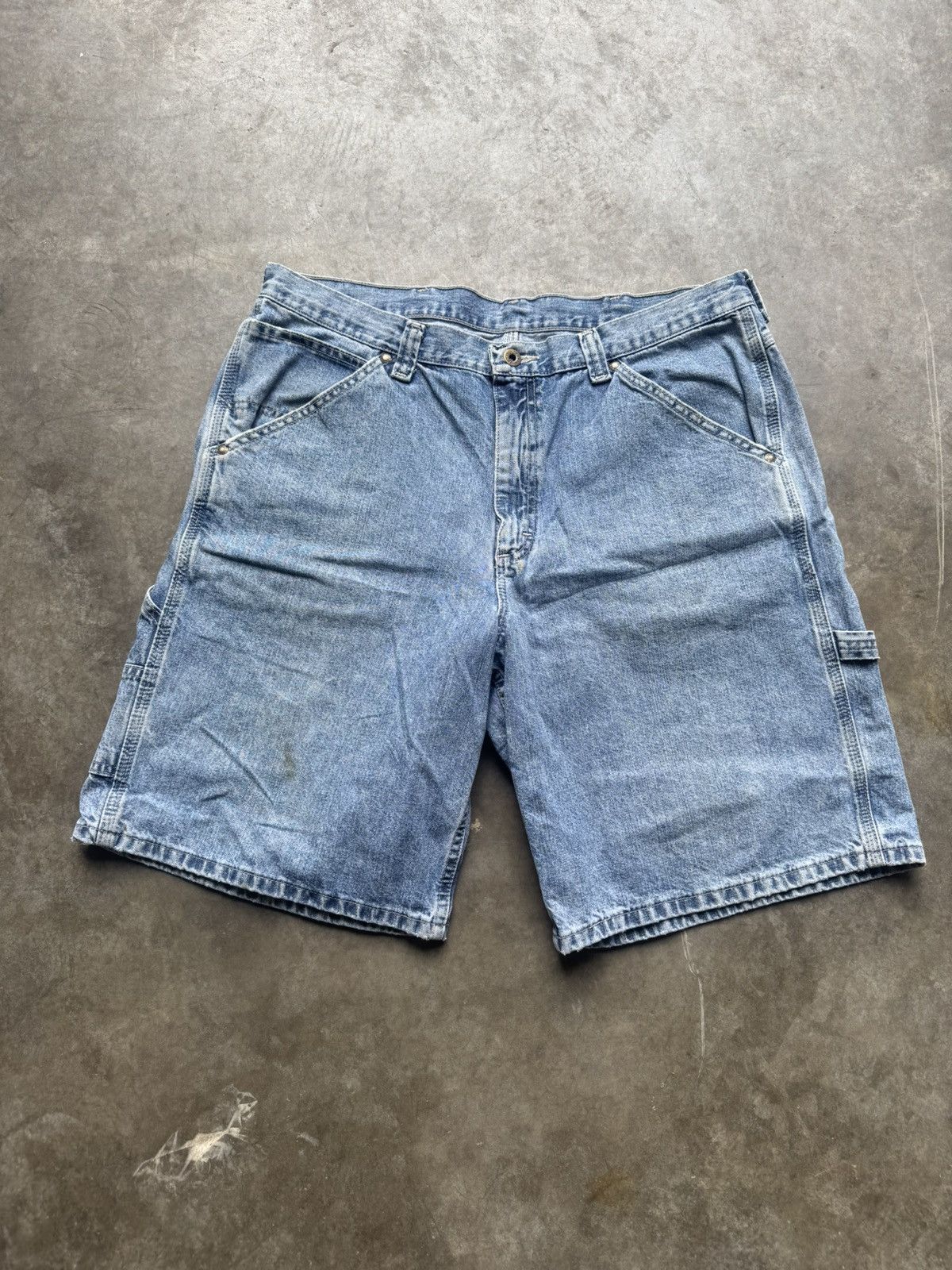 Lee × Vintage Vintage 90’s/00’a Lee Dunagree Carpenter Jorts Size US 36 / EU 52 - 3 Thumbnail