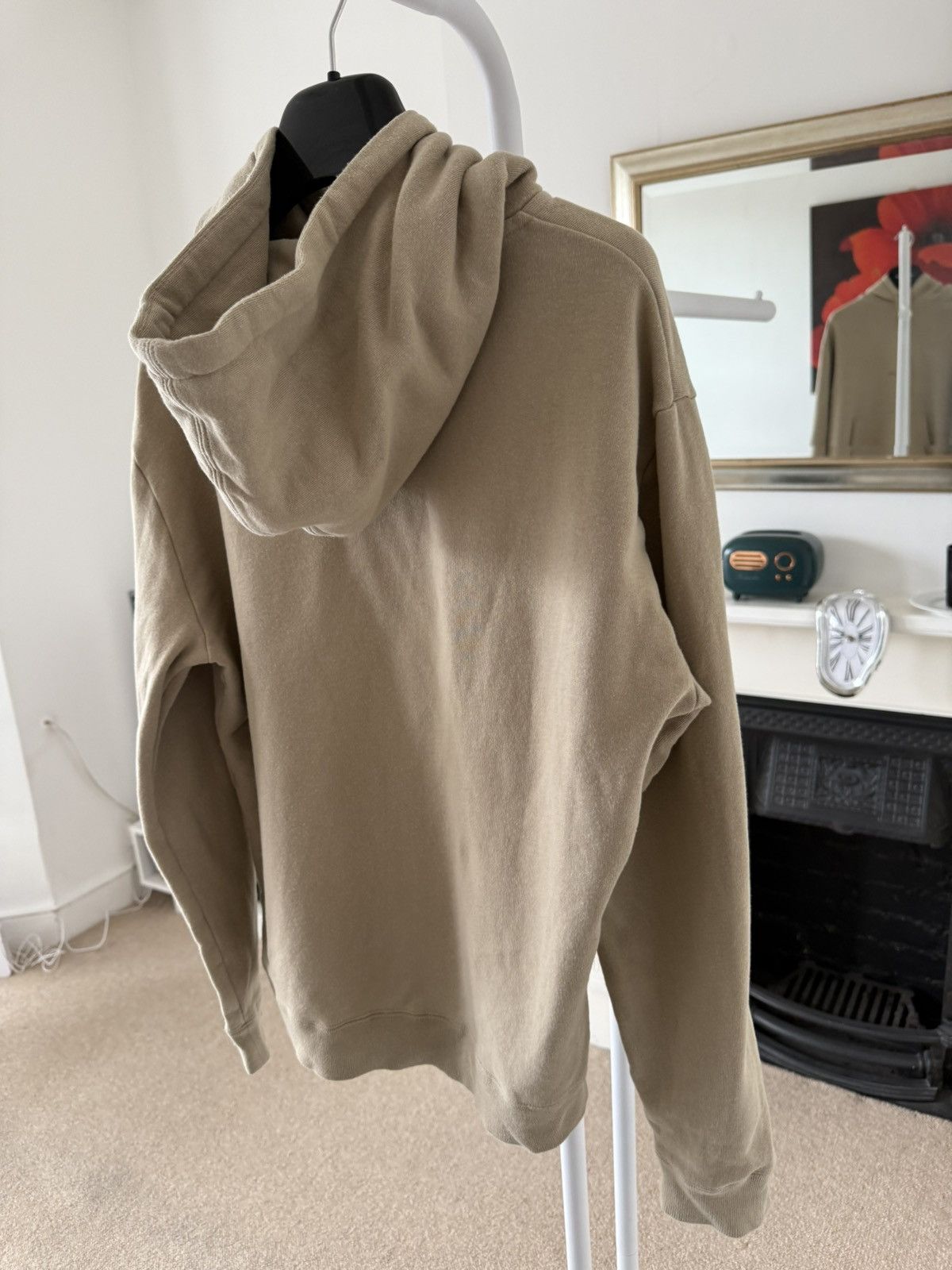 Saint Laurent Paris Saint Laurent Rive Gauche Hoodie Beige Size US L / EU 52-54 / 3 - 5 Thumbnail