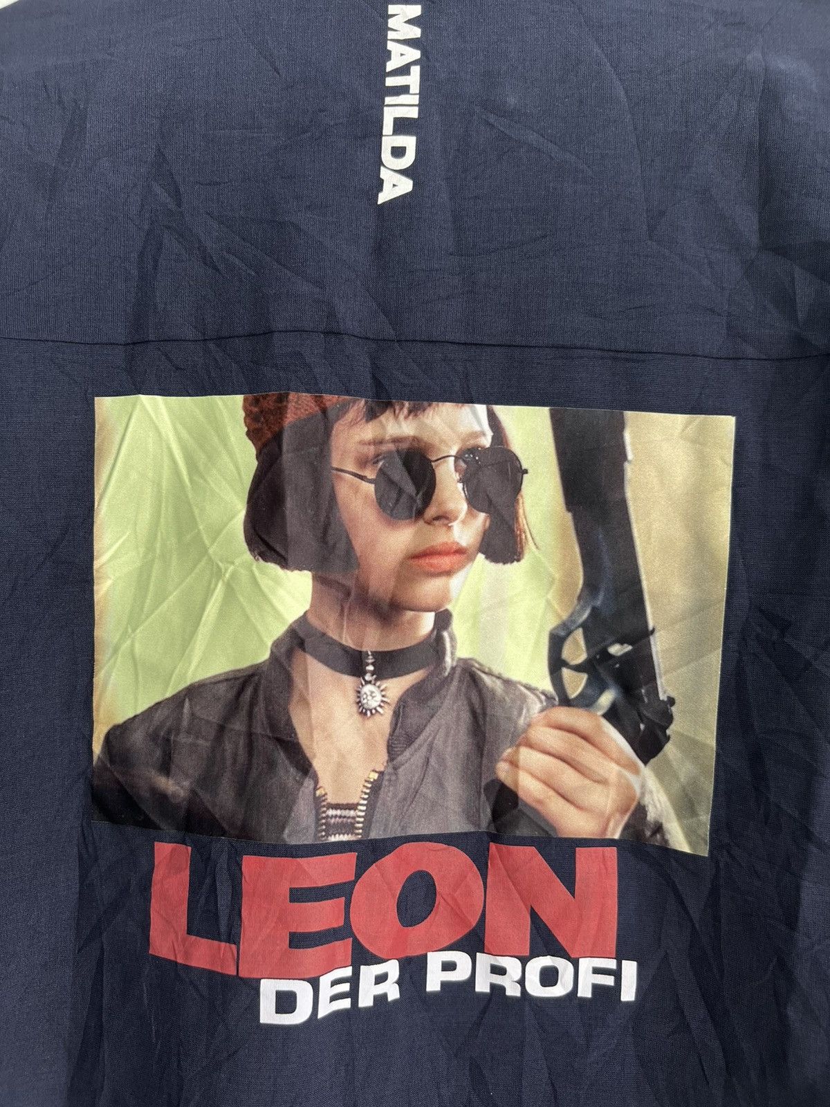 Japanese Brand × Vintage Natalie Portman Matilda Leon Movie Back Hit Button Up Shirt Size US L / EU 52-54 / 3 - 7 Thumbnail