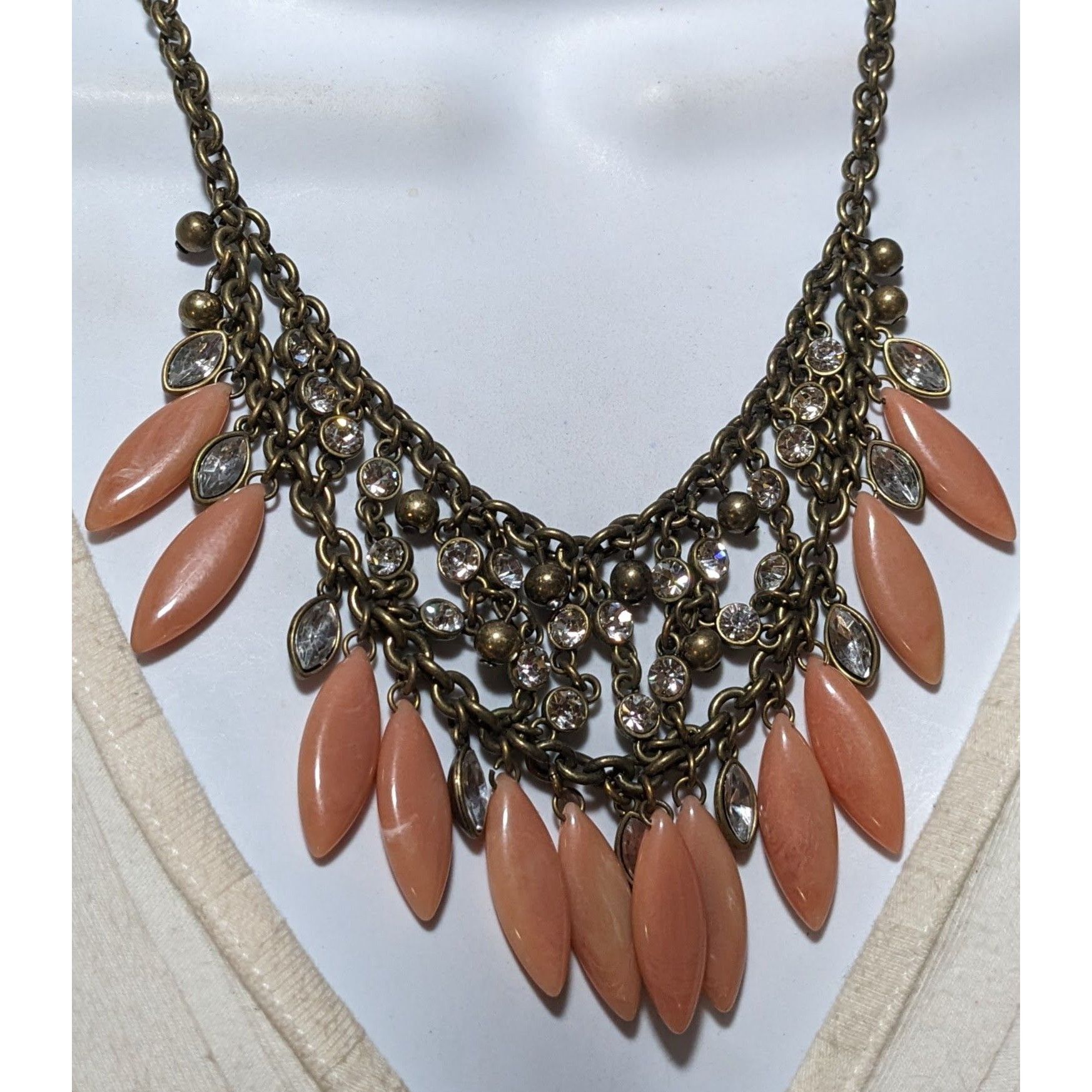 Other Bohemian Glam Pink Beaded Fringe Necklace Size ONE SIZE - 6 Thumbnail