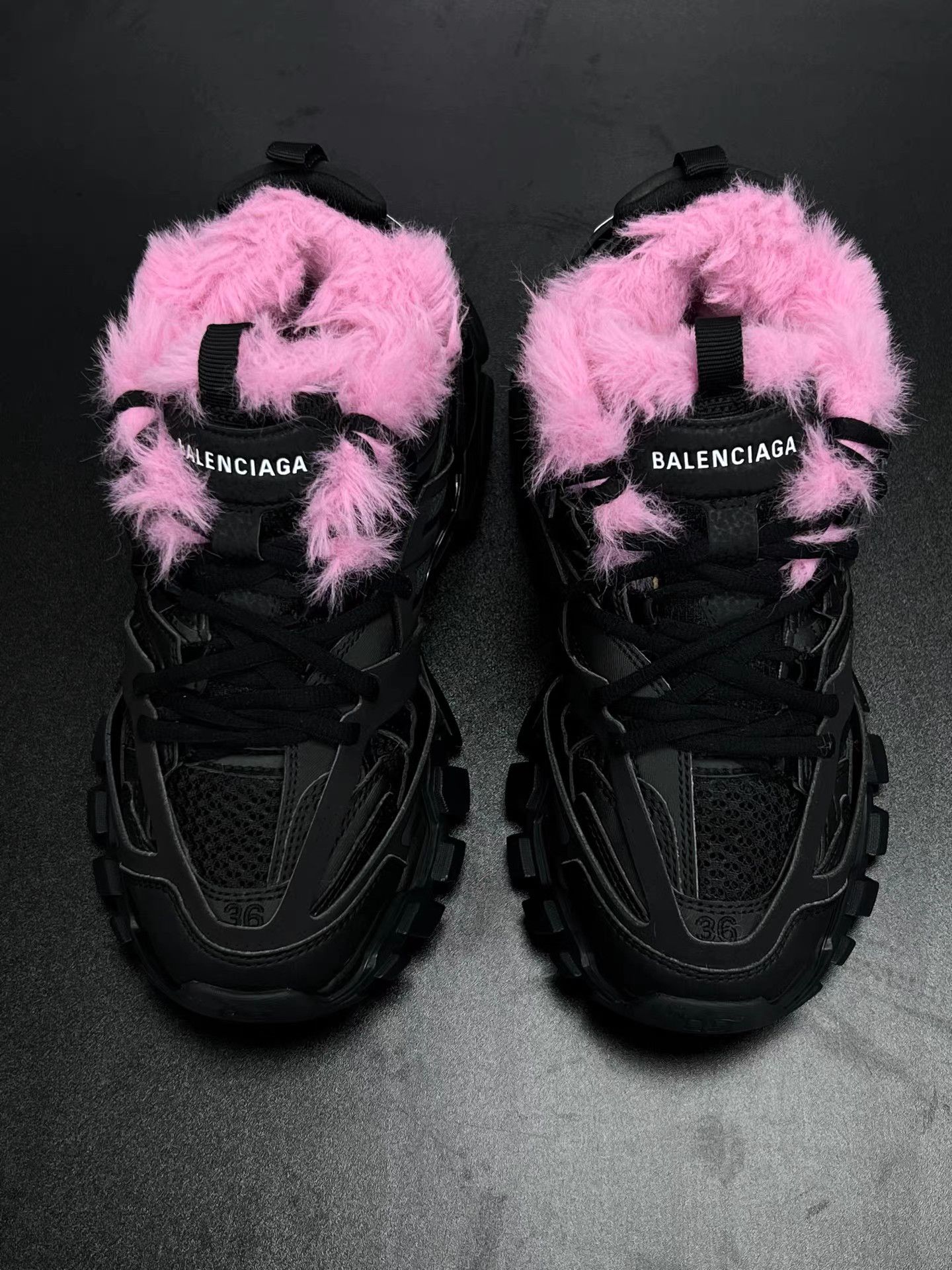 Balenciaga Balenciaga Track Fluffy Sneakers K15 Size US 6 / IT 36 - 3 Thumbnail