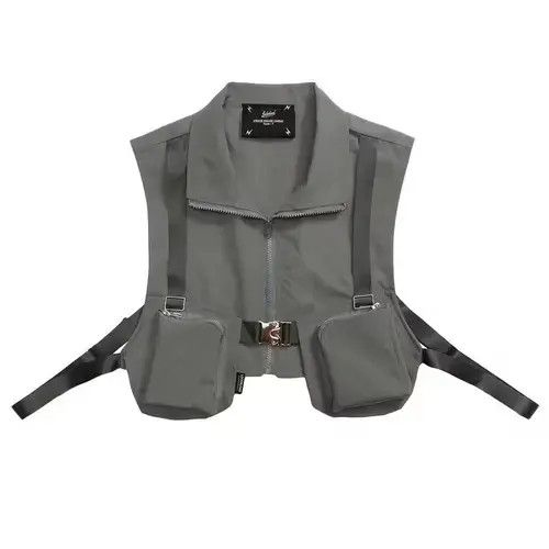 Other Functional Tactical Loose Lapel Multi Pocket Vest Size ONE SIZE - 2 Thumbnail