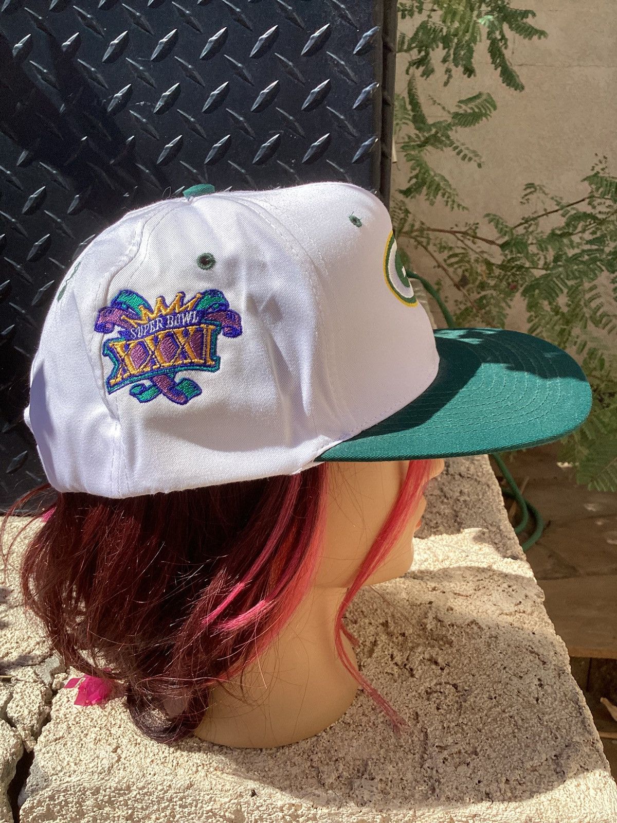 NFL Vtg 97 NFL Green Bay Packers, Super Bowl XXXI SNAPBACK HAT Size ONE SIZE - 3 Thumbnail