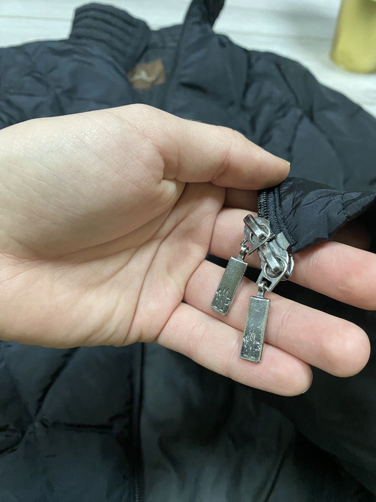 Moncler × Vintage Moncler vintage puffer down jacket stitched Size M / US 6-8 / IT 42-44 - 11 Thumbnail