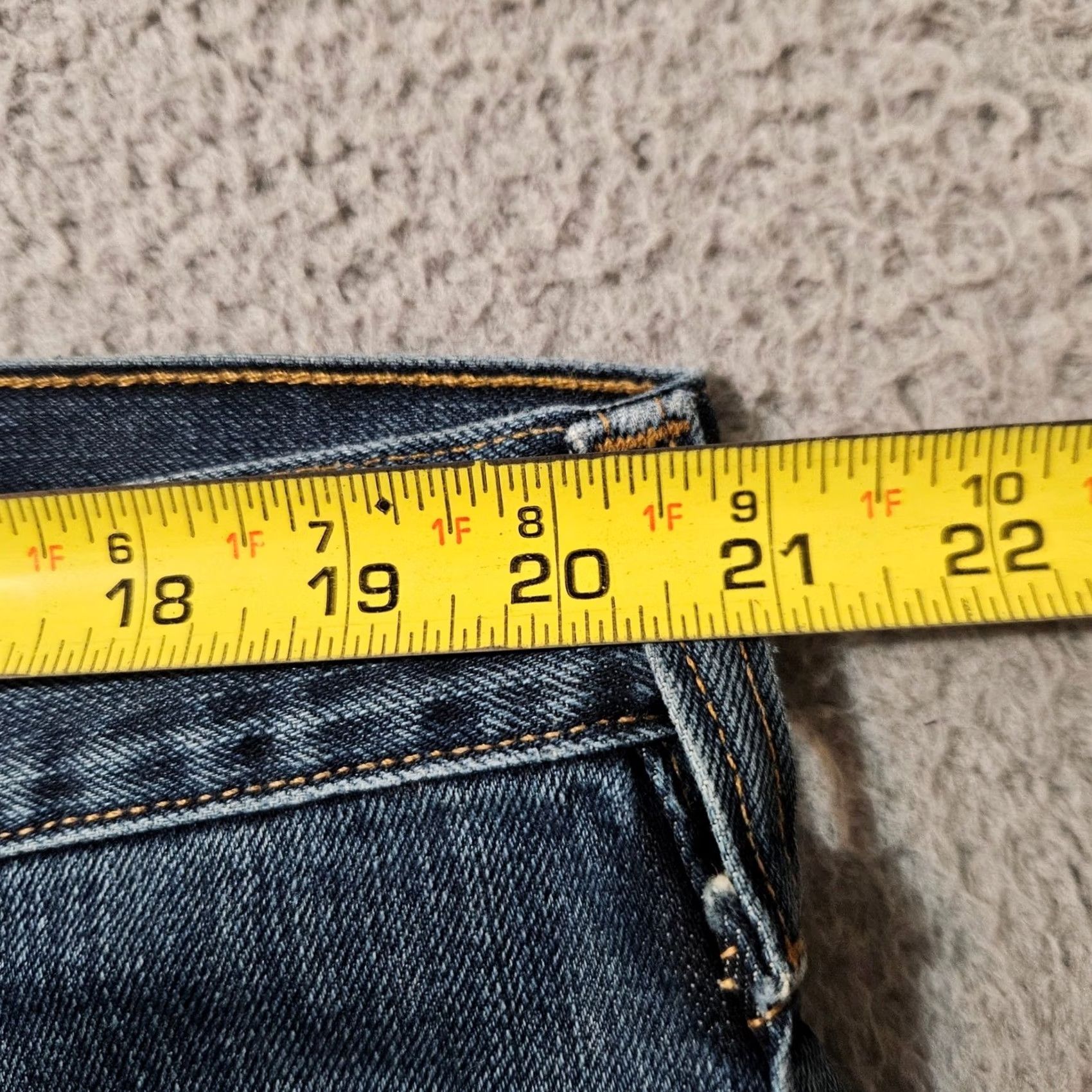 Carhartt Carhartt Relaxed Straight Jeans 40 x 30 Blue Denim Durable Workwear Mens Size US 40 / EU 56 - 6 Thumbnail
