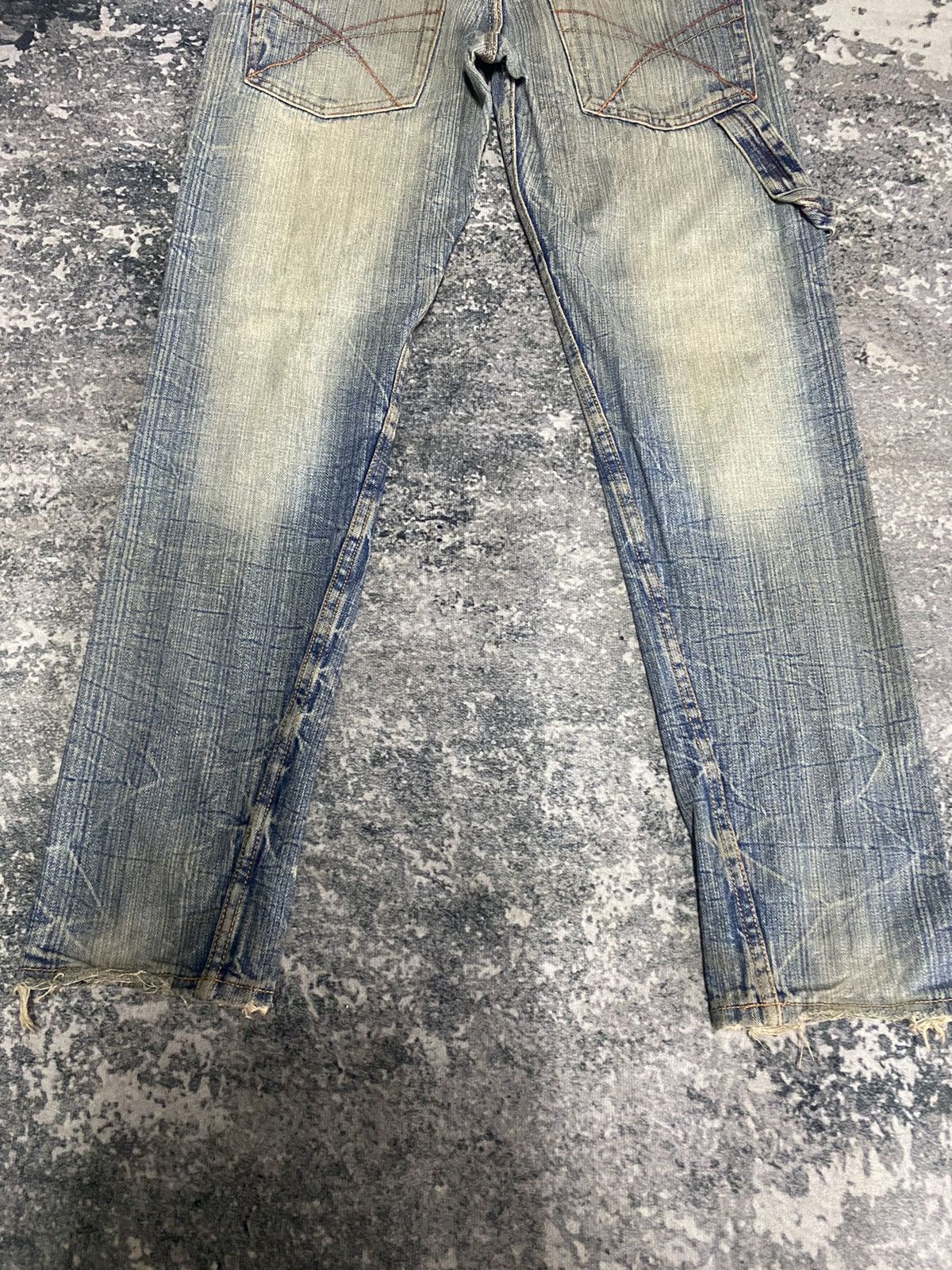 Japanese Brand Japanese Brand The M2368 Jeans Distressed Denim Pants Size US 30 / EU 46 - 6 Thumbnail