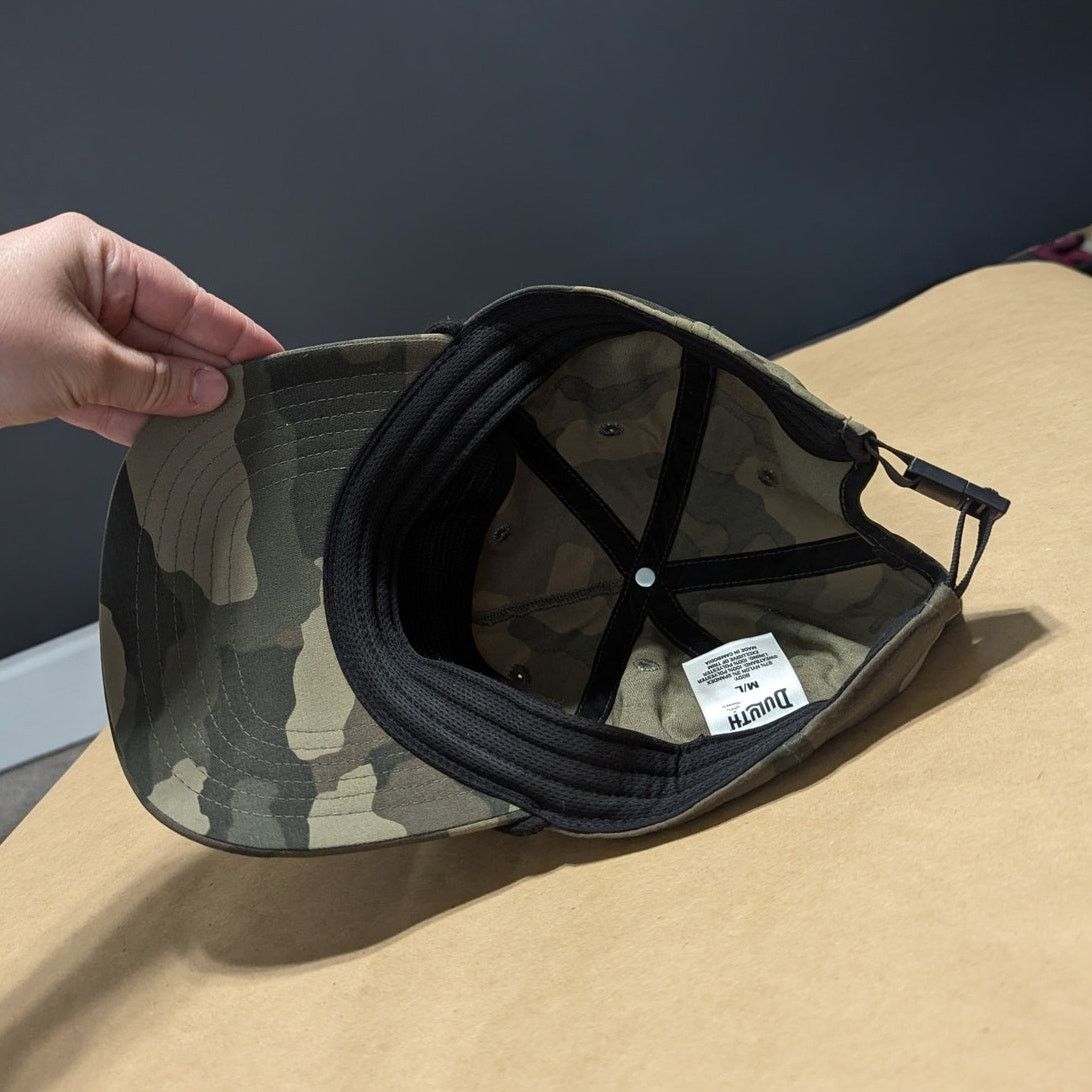 Duluth Trading Company Duluth Trading Co Dry on the Fly Dad Cap Baseball Hat Camo Size ONE SIZE - 5 Thumbnail
