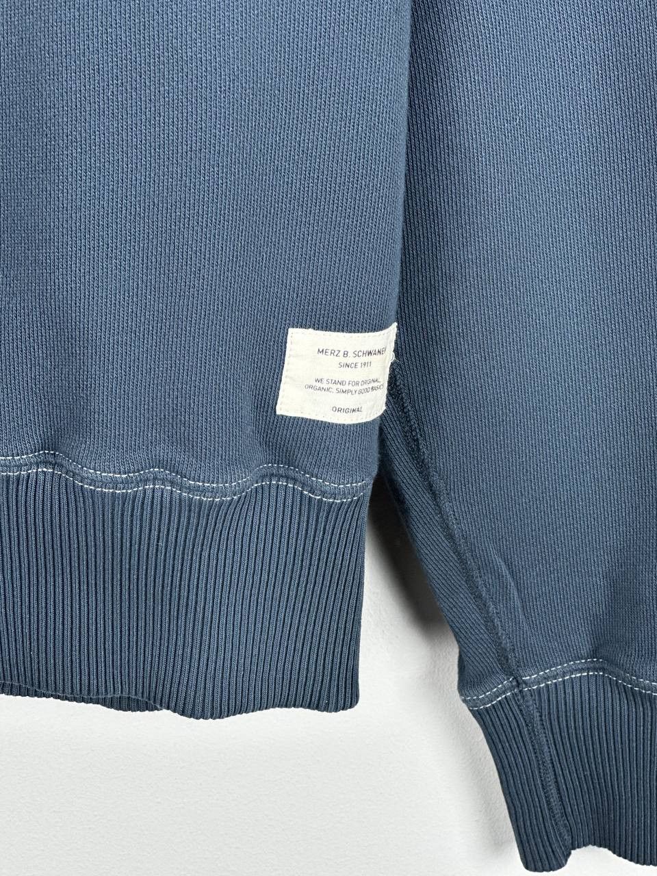 Merz B. Schwanen Merz b Schwanen Mens Cotton Regaln Sleeve Sweatshirt Size US M / EU 48-50 / 2 - 5 Thumbnail