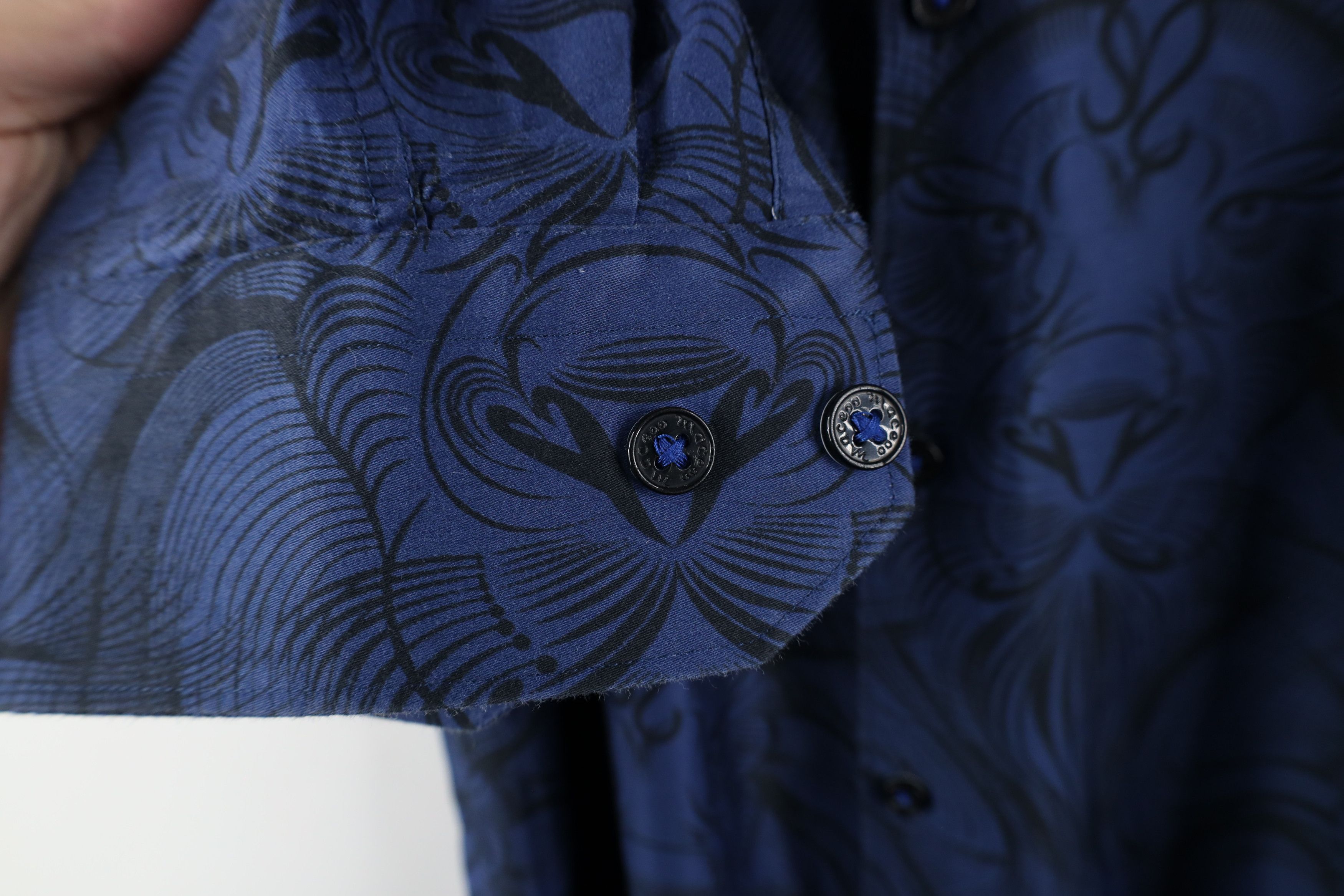 Maceoo × Vintage Maceoo Lion All Over Print Collared Button Shirt Italy Size US XXL / EU 58 / 5 - 5 Thumbnail