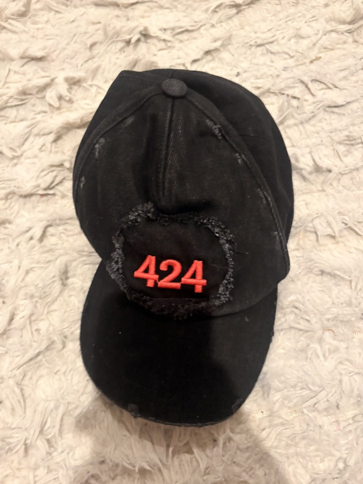 424 424 denim cap black OS Size ONE SIZE - 3 Thumbnail