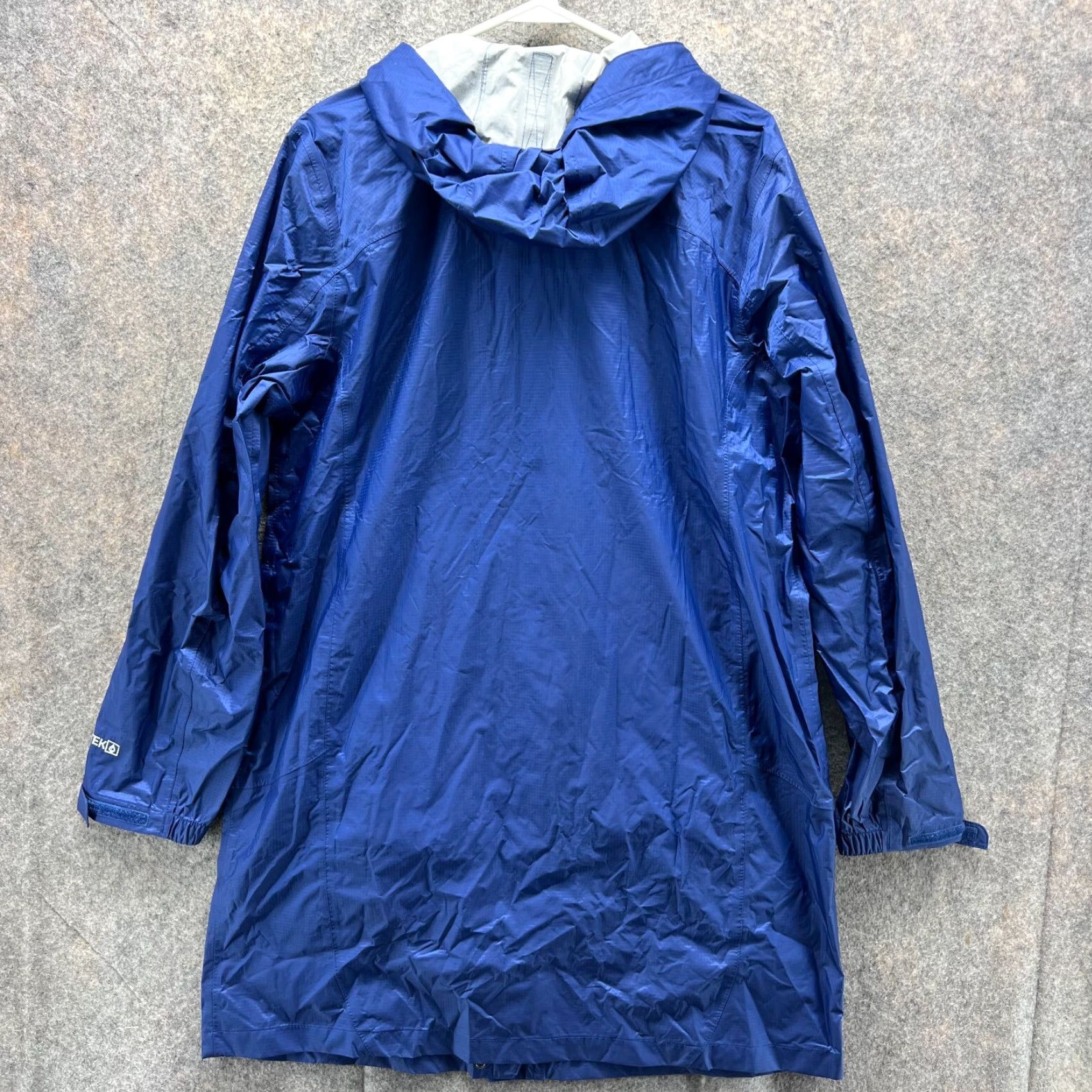 Vintage VINTAGE LL Bean Jacket Women Large Blue Trail Model Rain Coat Hooded Nylon Rugged 268313 Size L / US 10 / IT 46 - 3 Thumbnail