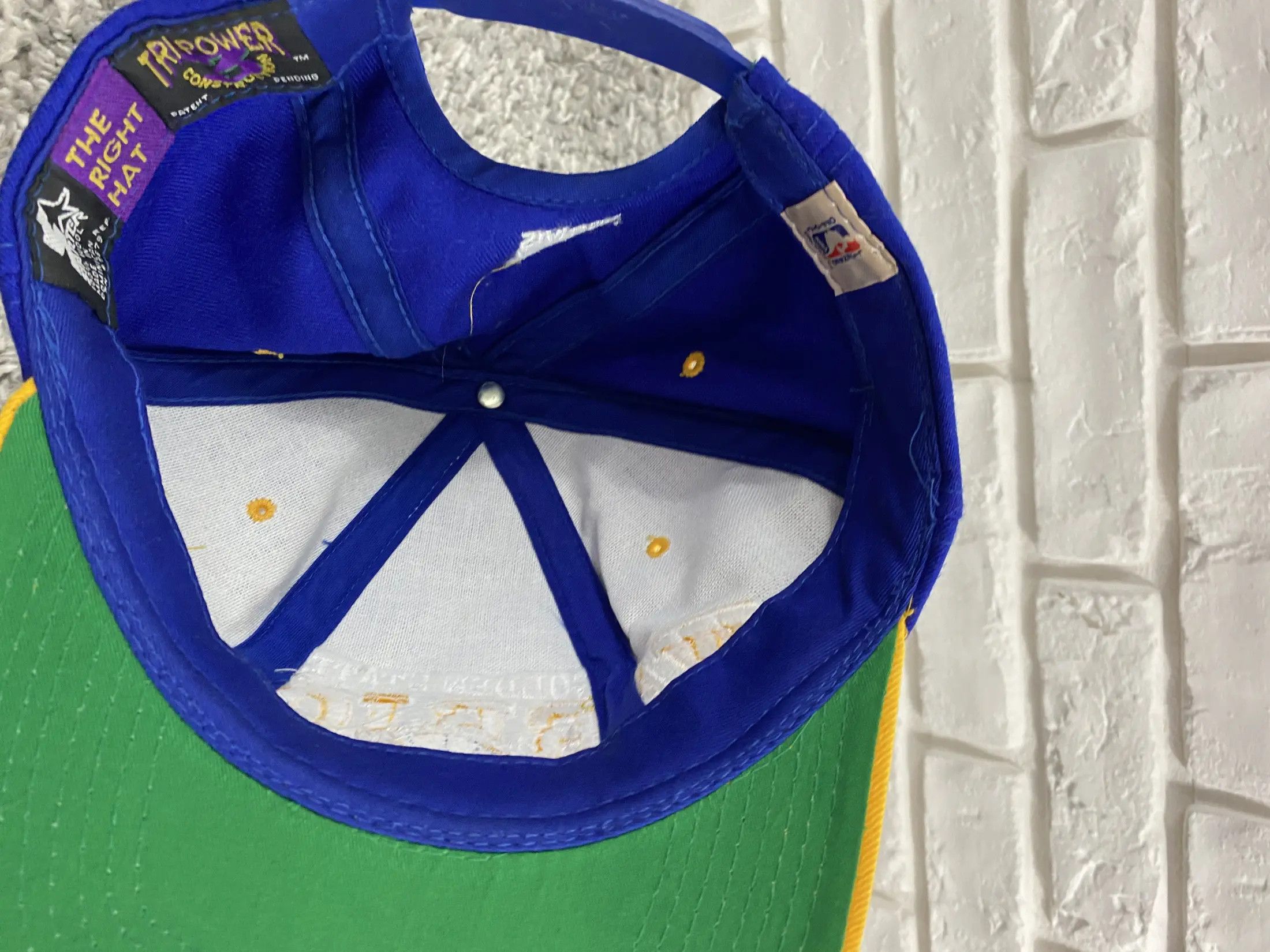 NBA 90s Golden State Warriors NBA Starter Big Logo Hat Cap Size ONE SIZE - 6 Thumbnail