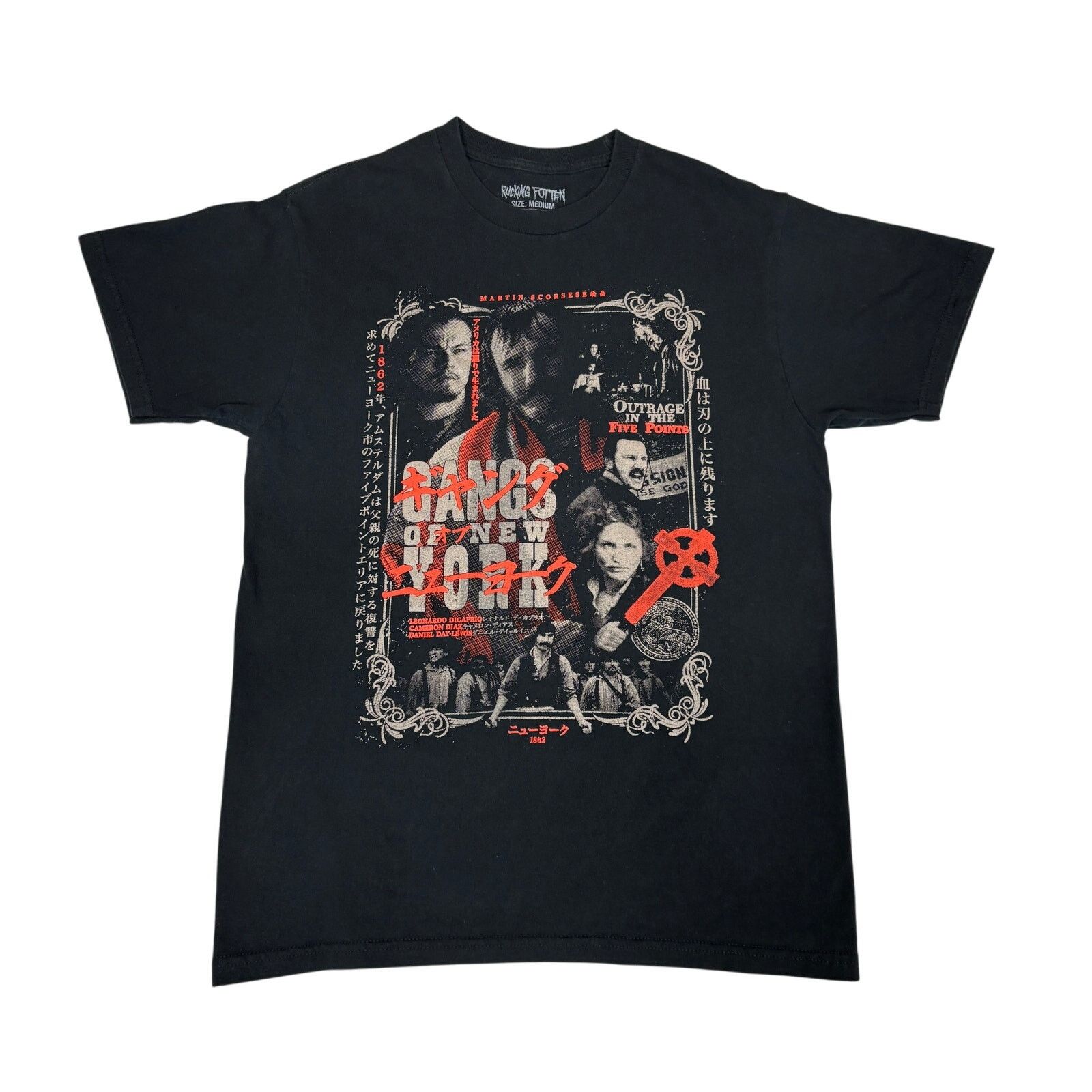 Rucking Fotten Rucking Fotten The Gangs of New York Tee Shirt Men's Medium Size US M / EU 48-50 / 2 - 1 Thumbnail