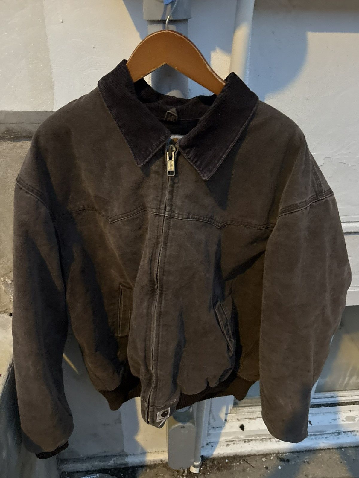 Carhartt Vintage 90s Carhartt J14 CHT Santa Fe Men's Jacket Brown XXl Size US XL / EU 56 / 4 - 2 Thumbnail