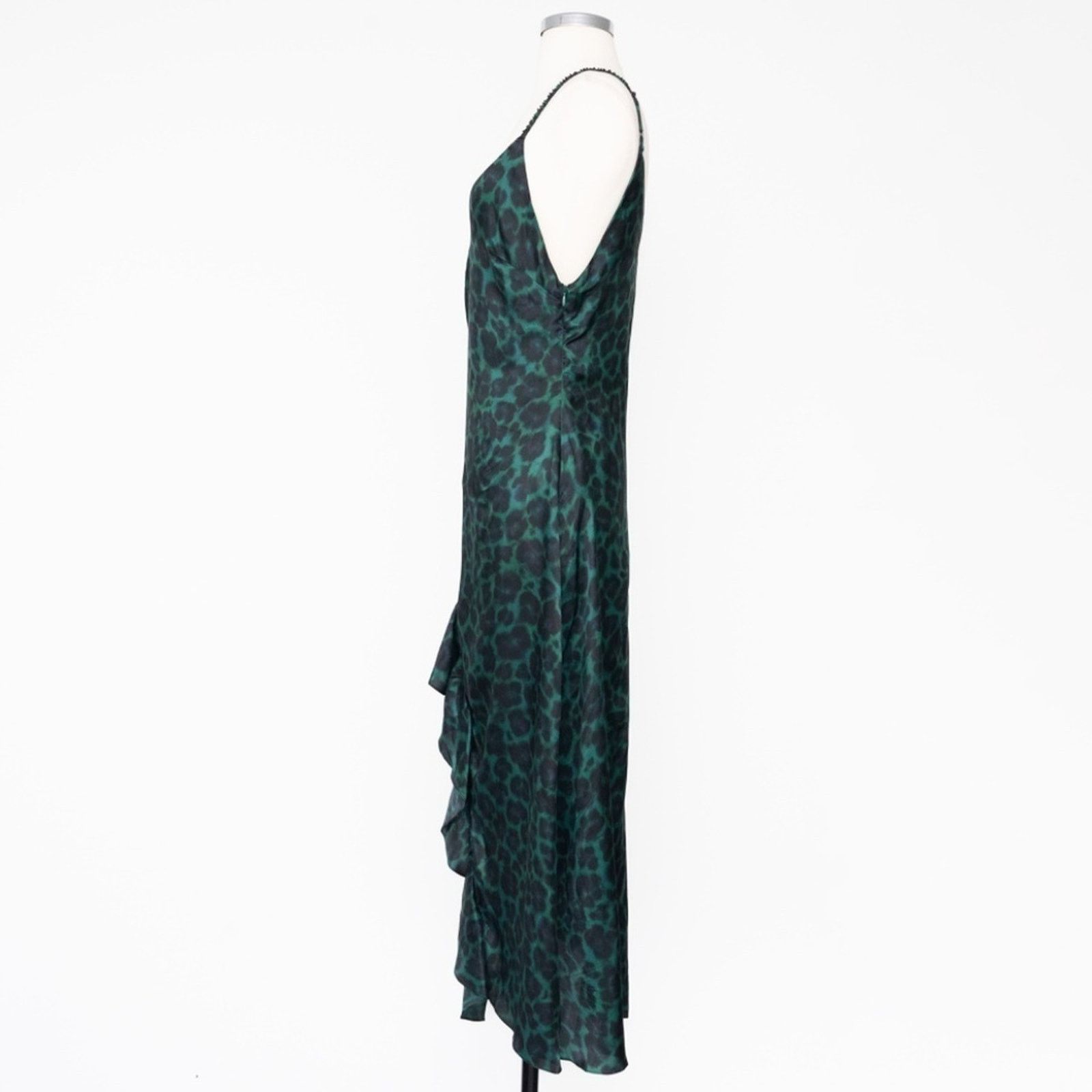 Sandro Sandro. Amazonie Leopard Print Slipdress. Size S / US 4 / IT 40 - 7 Thumbnail
