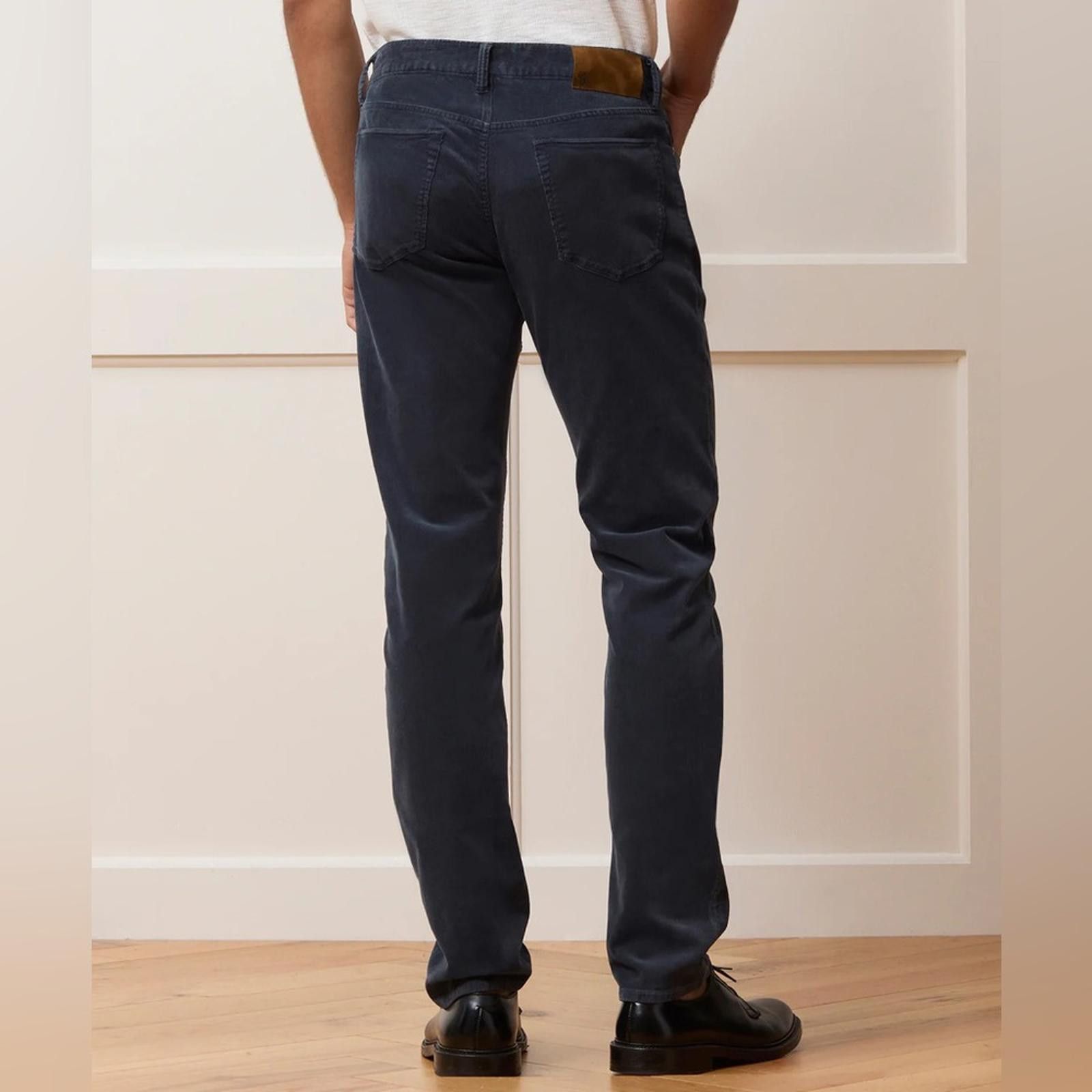 Todd Snyder 31x30 NAVY 5-POCKET CORDUROY PANT Slim Size US 31 - 3 Thumbnail