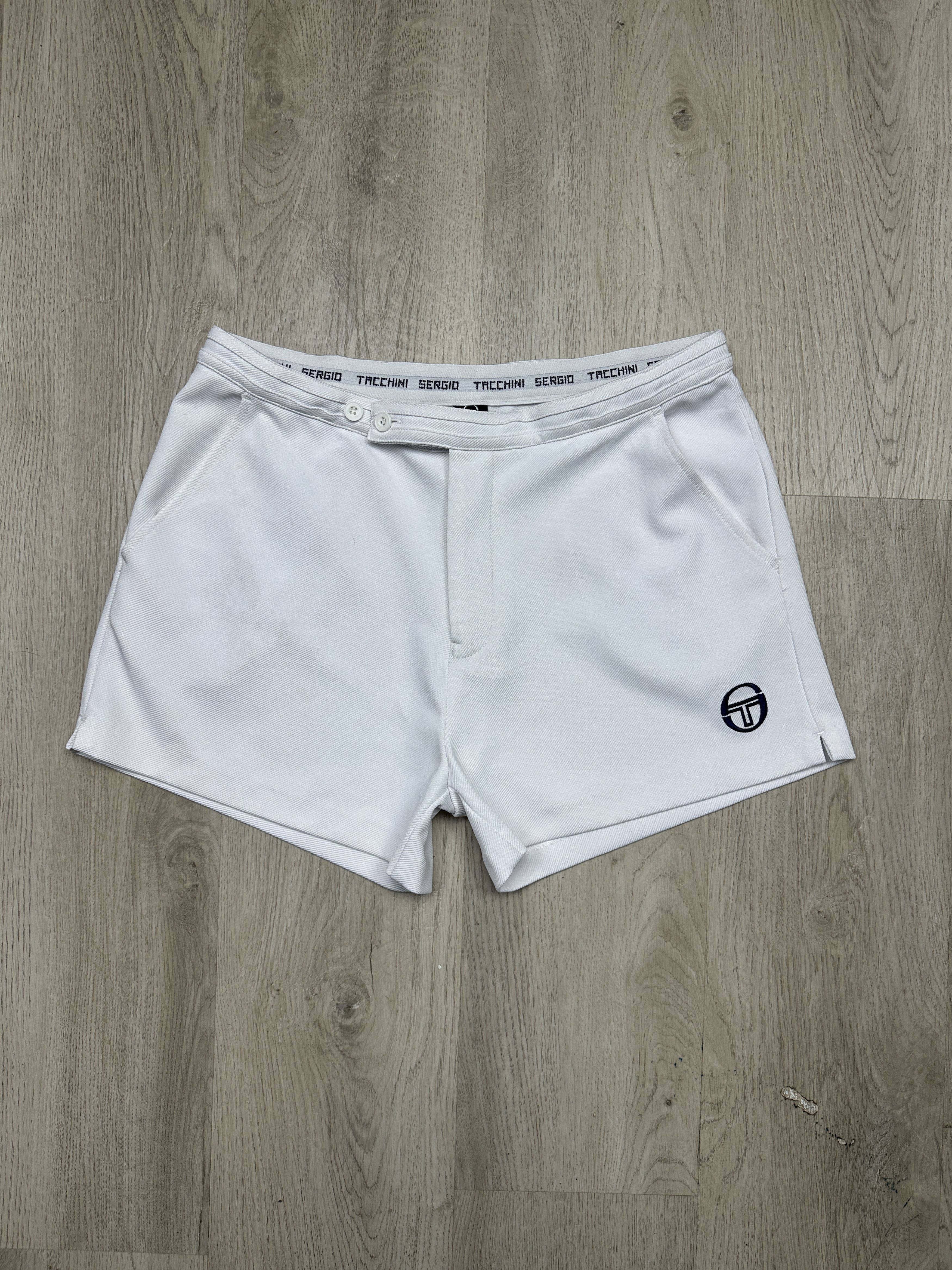 Sergio Tacchini Sergio Tacchini Vintage Mens Tennis Shorts Size US 34 / EU 50 - 1 Thumbnail