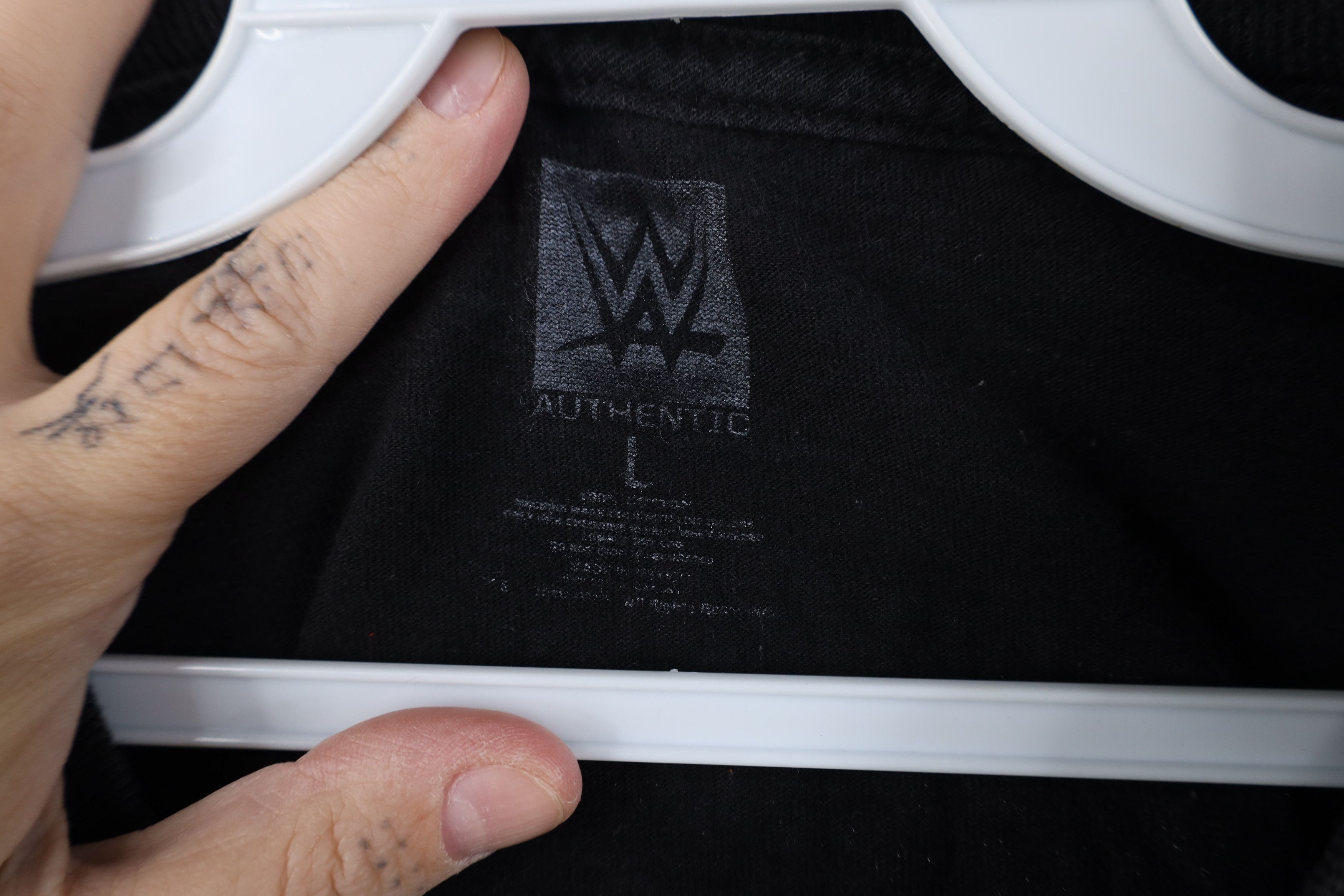 Vintage Vintage WWE Enzo and Big Cass Wrestling T-Shirt Black Size US L / EU 52-54 / 3 - 8 Thumbnail