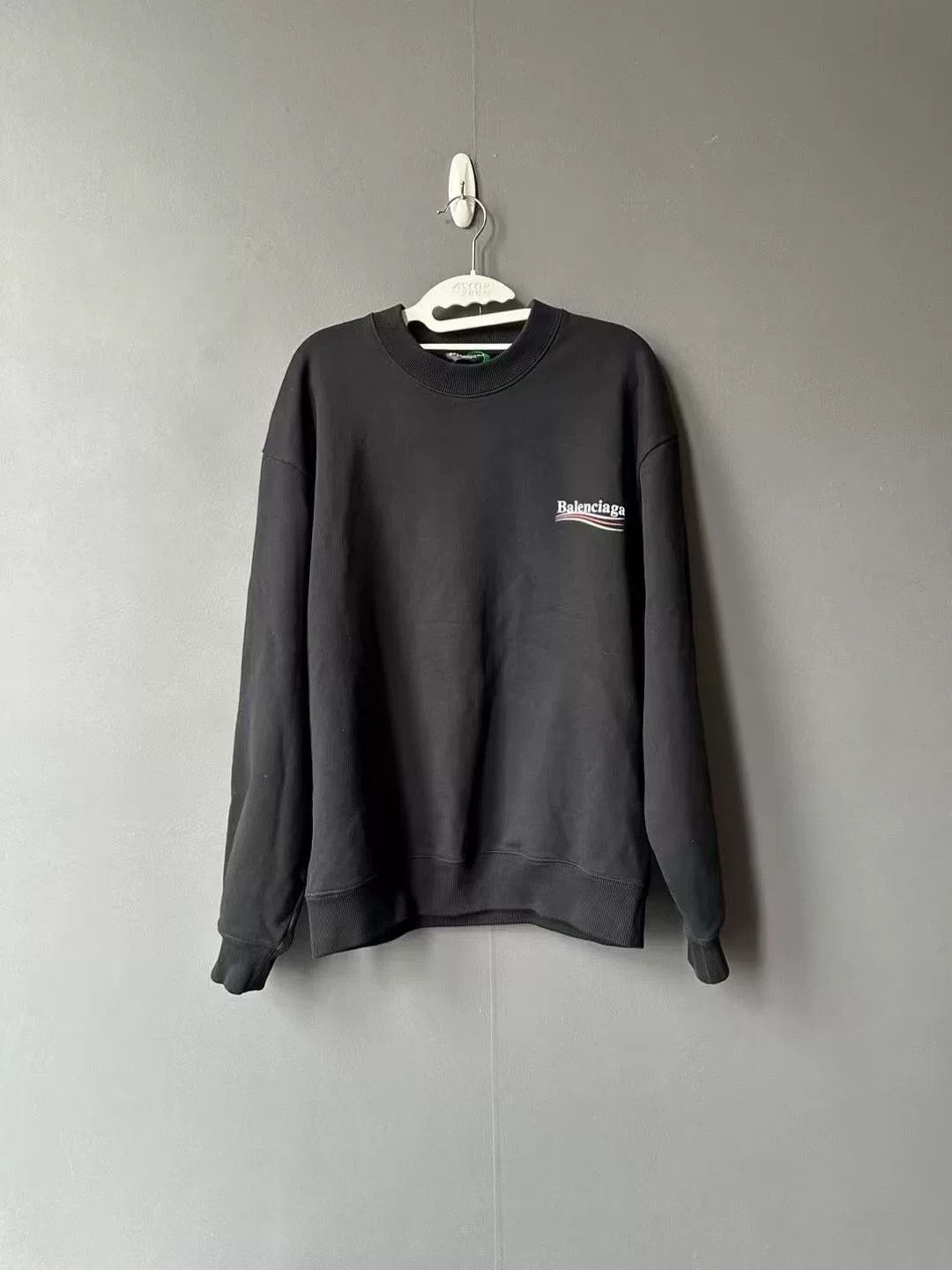 Balenciaga Balenciaga Cola Embroidery Sweatshirt Size US M / EU 48-50 / 2 - 1 Thumbnail