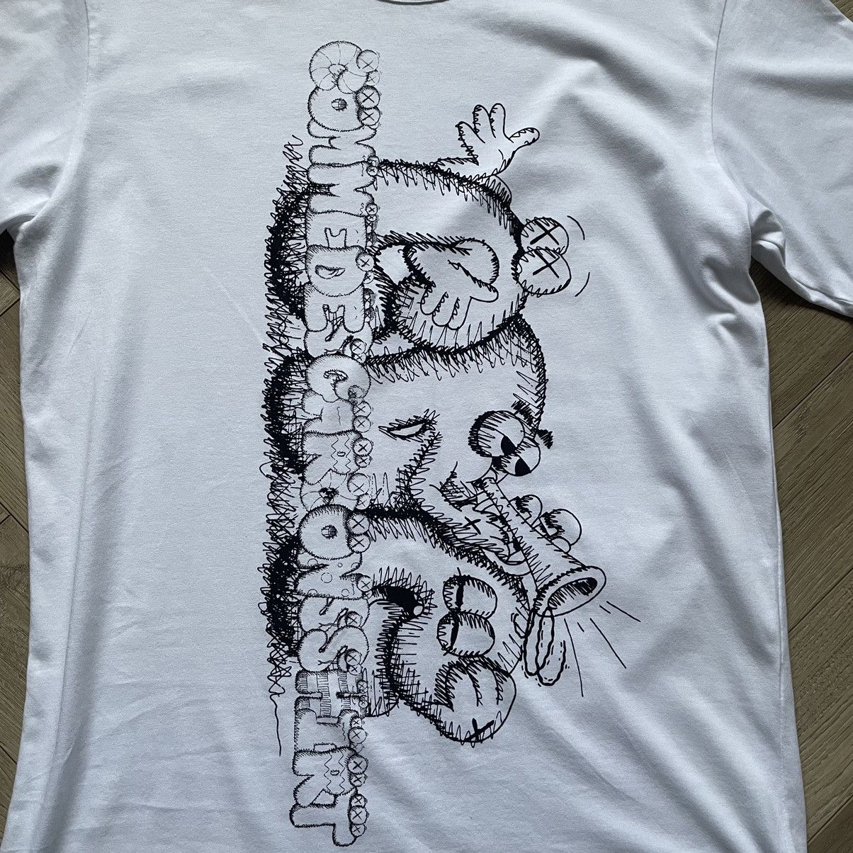 Comme des Garcons SHIRT × Kaws Comme Des Garçons Shirt x Kaws Print T Shirt Size US L / EU 52-54 / 3 - 6 Thumbnail