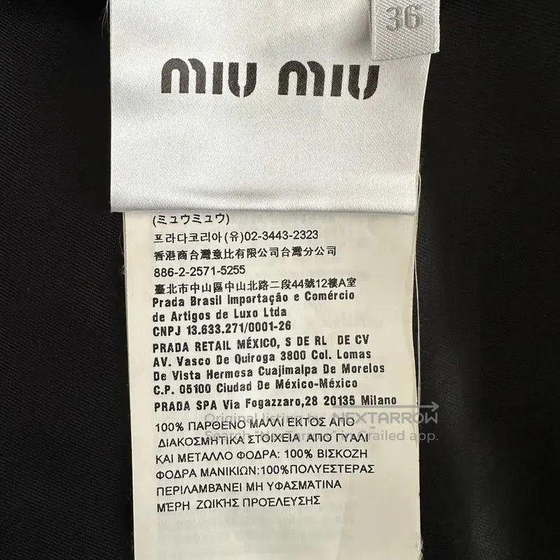 Miu Miu Miu Miu Gray Women's Coat Size S . Size S / US 4 / IT 40 - 8 Thumbnail